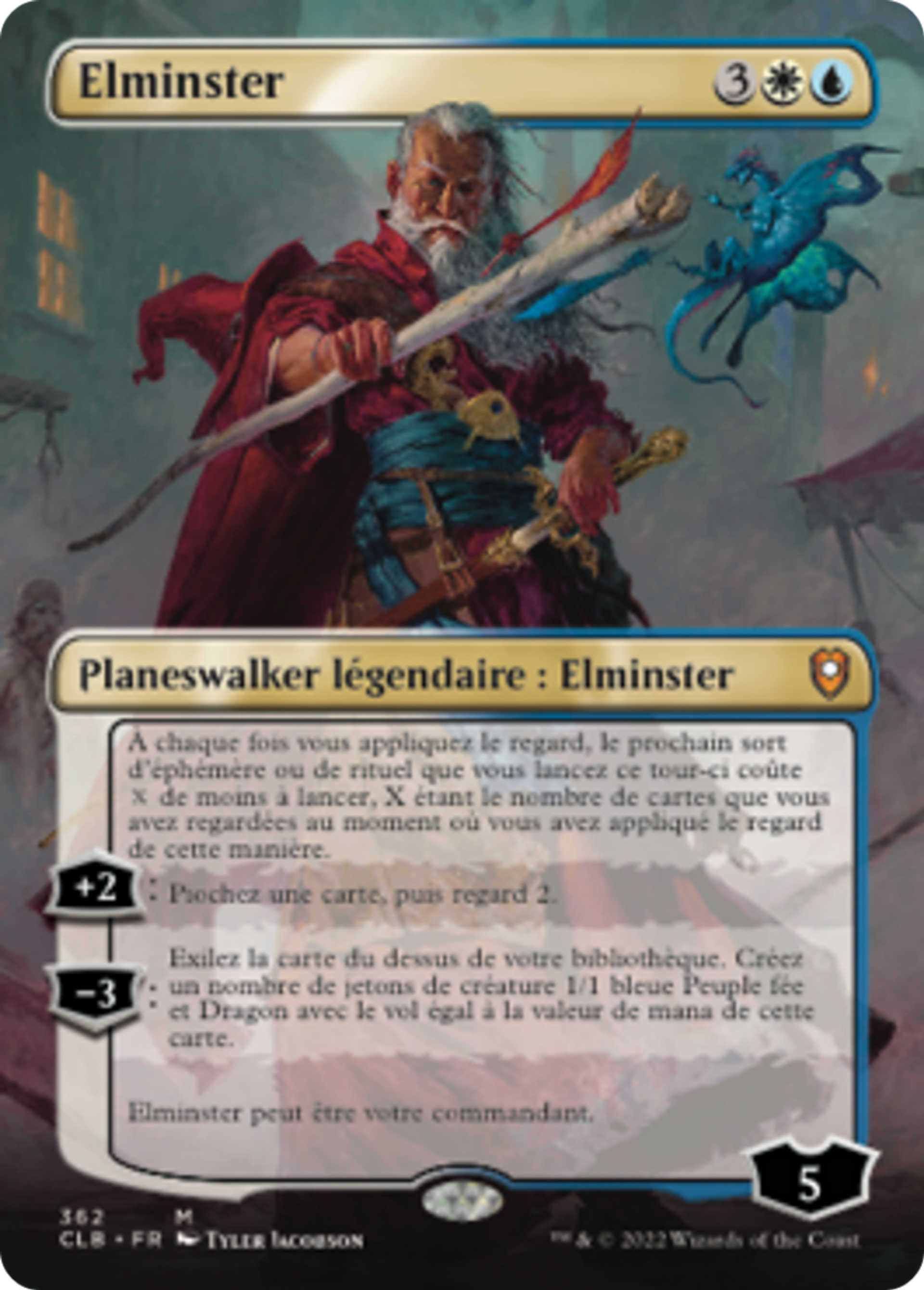 Elminster — Commander Legends: Battle for Baldur's Gate — Magic: The Gathering
