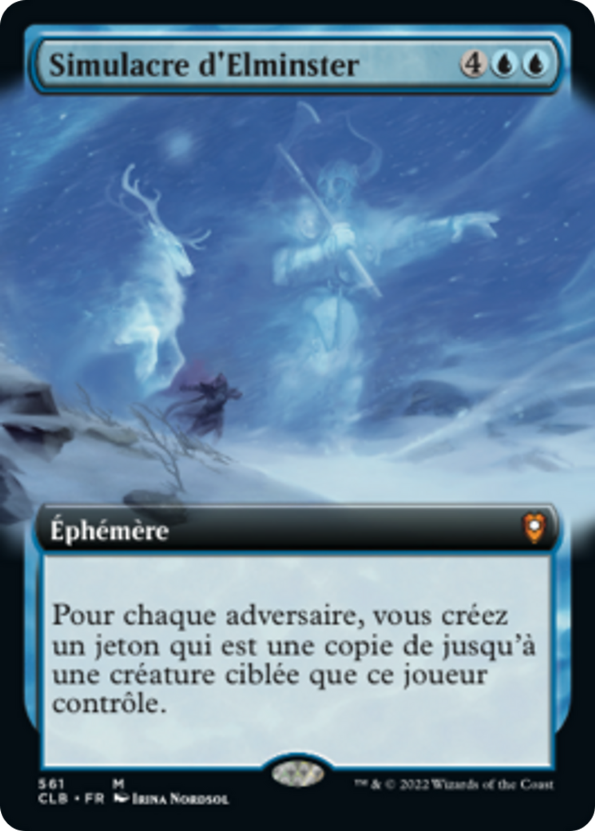 Simulacre d'Elminster — Commander Legends: Battle for Baldur's Gate — Magic: The Gathering