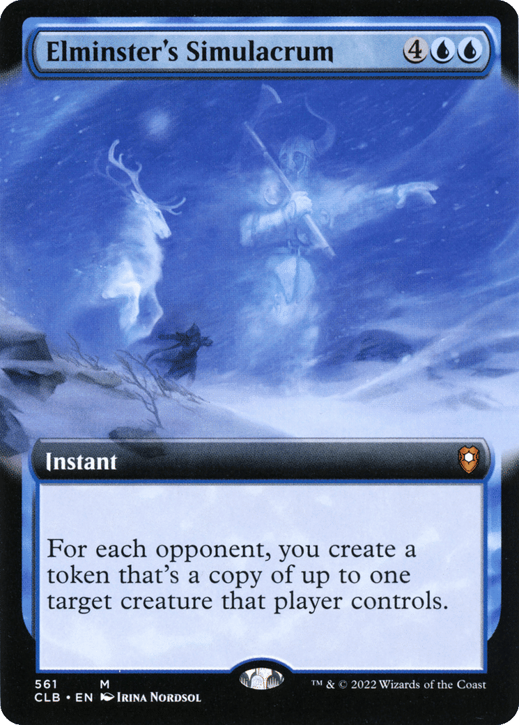 Elminster's Simulacrum — Commander Legends: Battle for Baldur's Gate — Magic: The Gathering