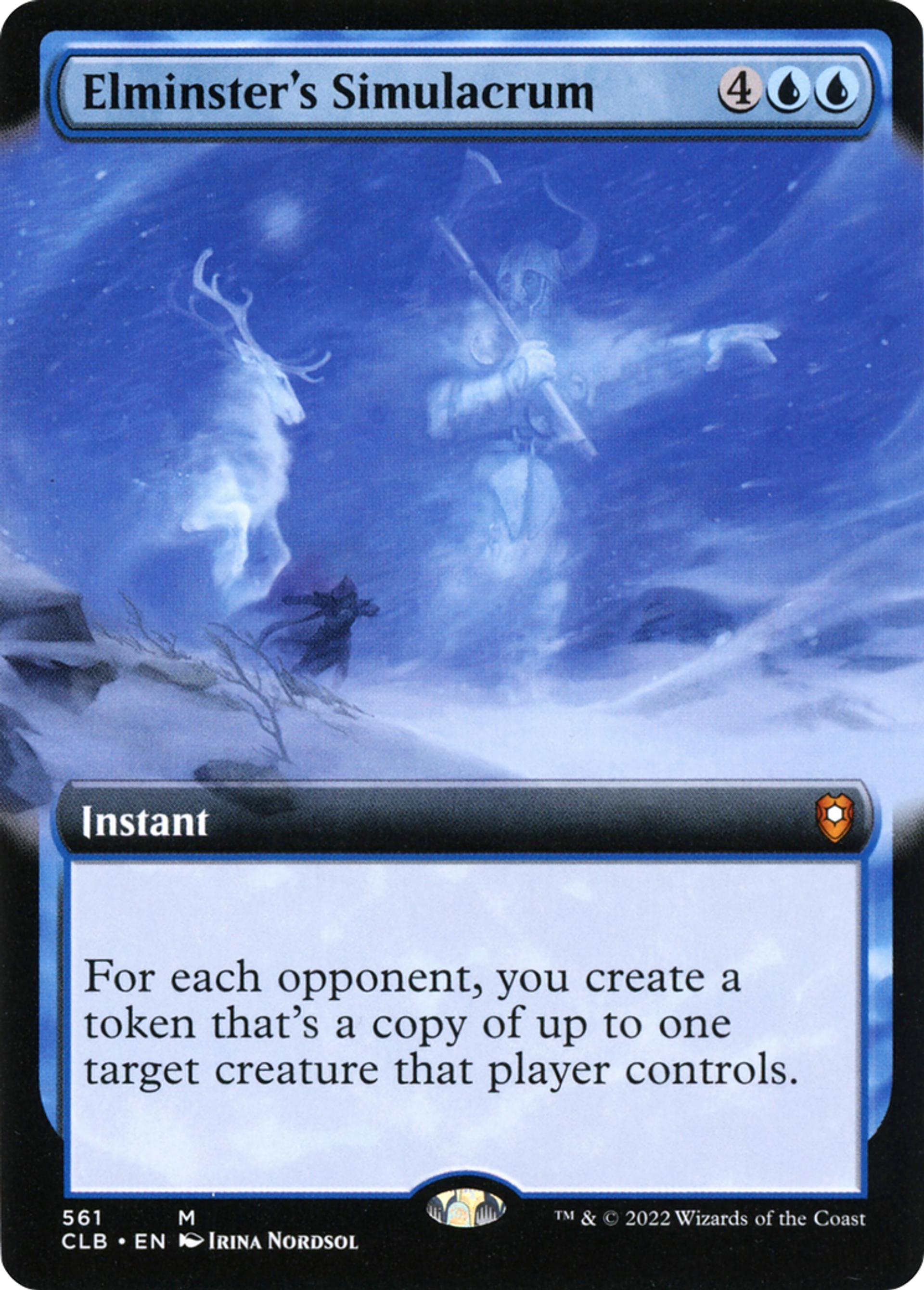 Elminster's Simulacrum — Commander Legends: Battle for Baldur's Gate — Magic: The Gathering