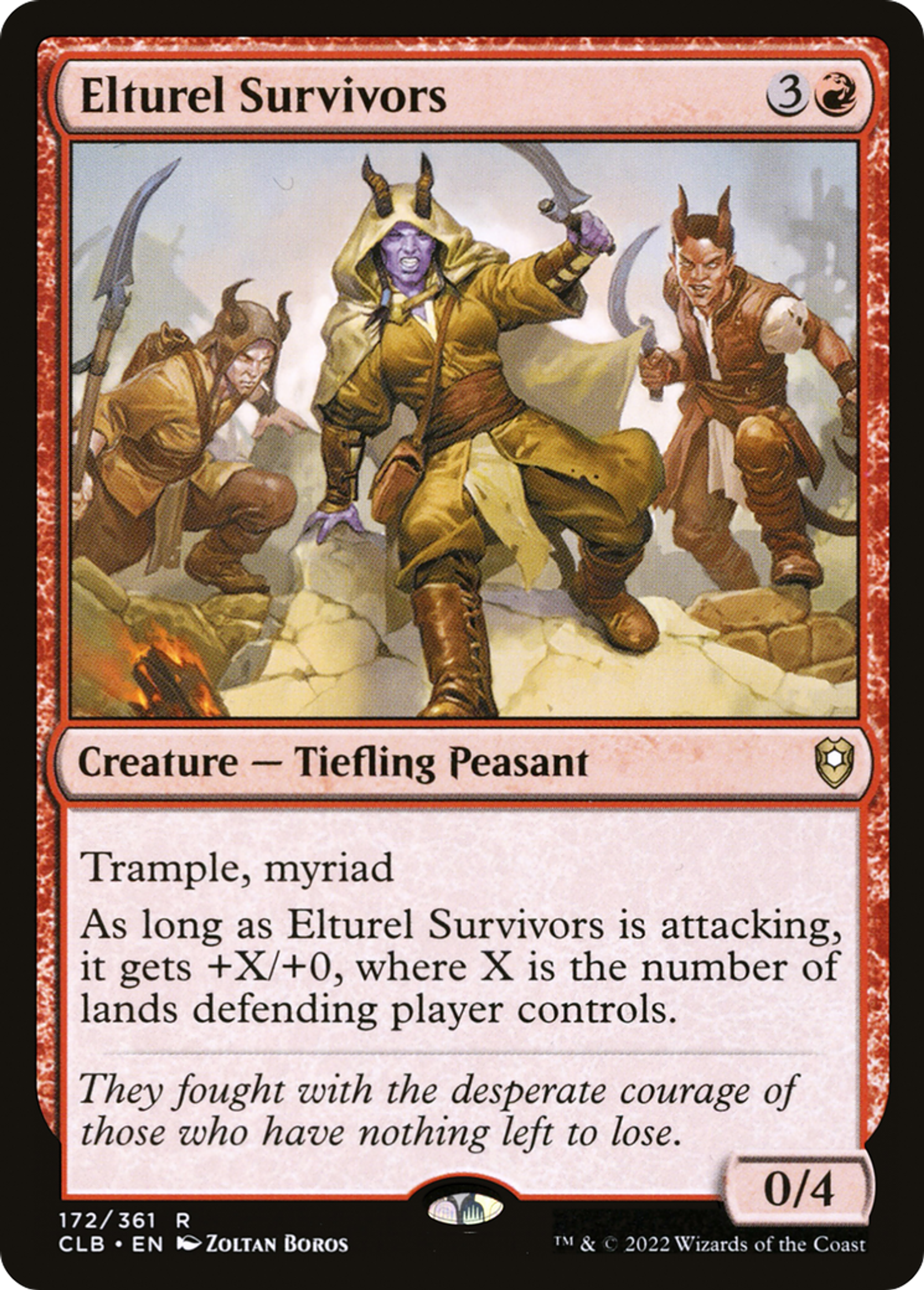 Elturel Survivors — Commander Legends: Battle for Baldur's Gate — Magic: The Gathering