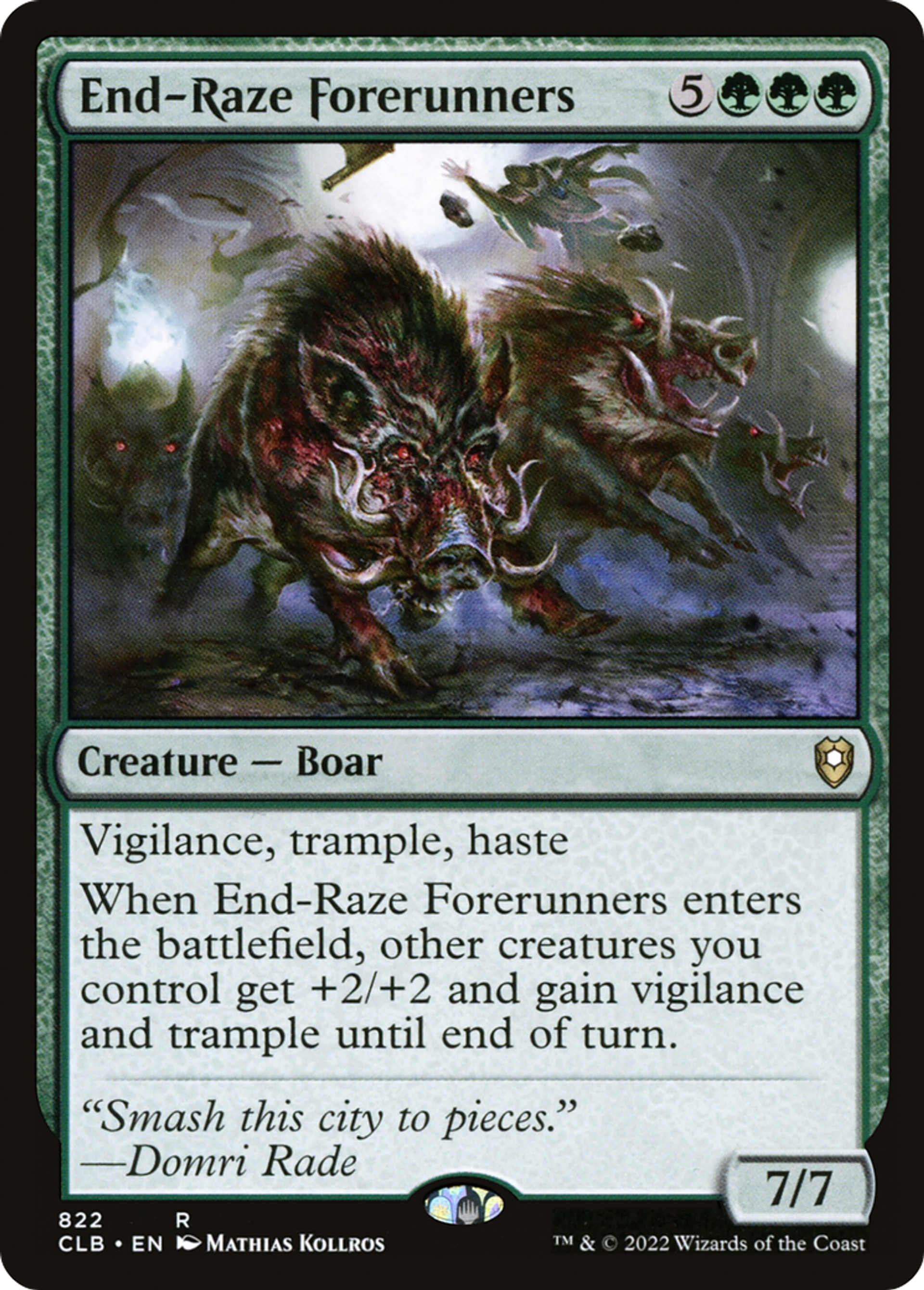 End-Raze Forerunners — Commander Legends: Battle for Baldur's Gate — Magic: The Gathering