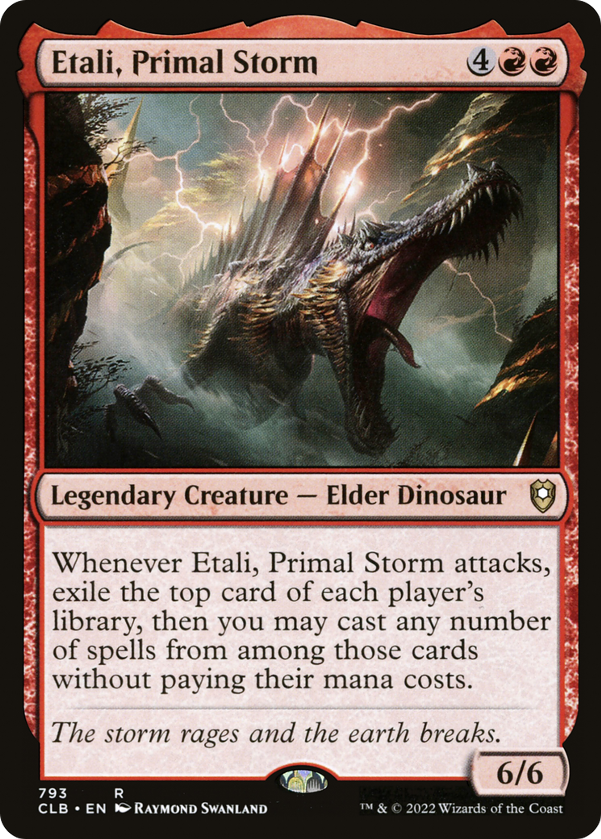 Etali, Primal Storm — Commander Legends: Battle for Baldur's Gate — Magic: The Gathering