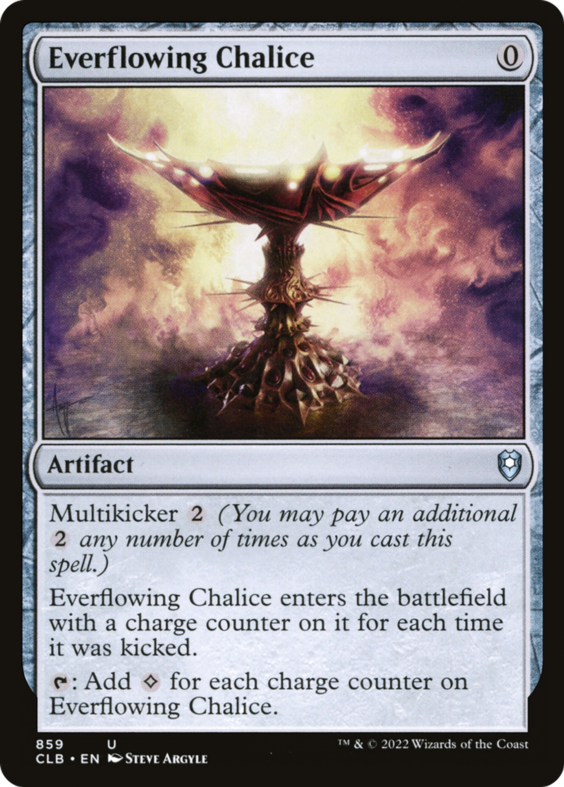 Everflowing Chalice — Commander Legends: Battle for Baldur's Gate — Magic: The Gathering