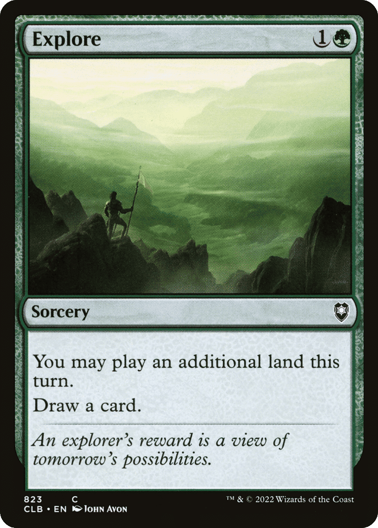 Explore — Commander Legends: Battle for Baldur's Gate — Magic: The Gathering