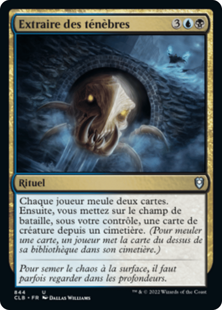 Extraire des ténèbres — Commander Legends: Battle for Baldur's Gate — Magic: The Gathering