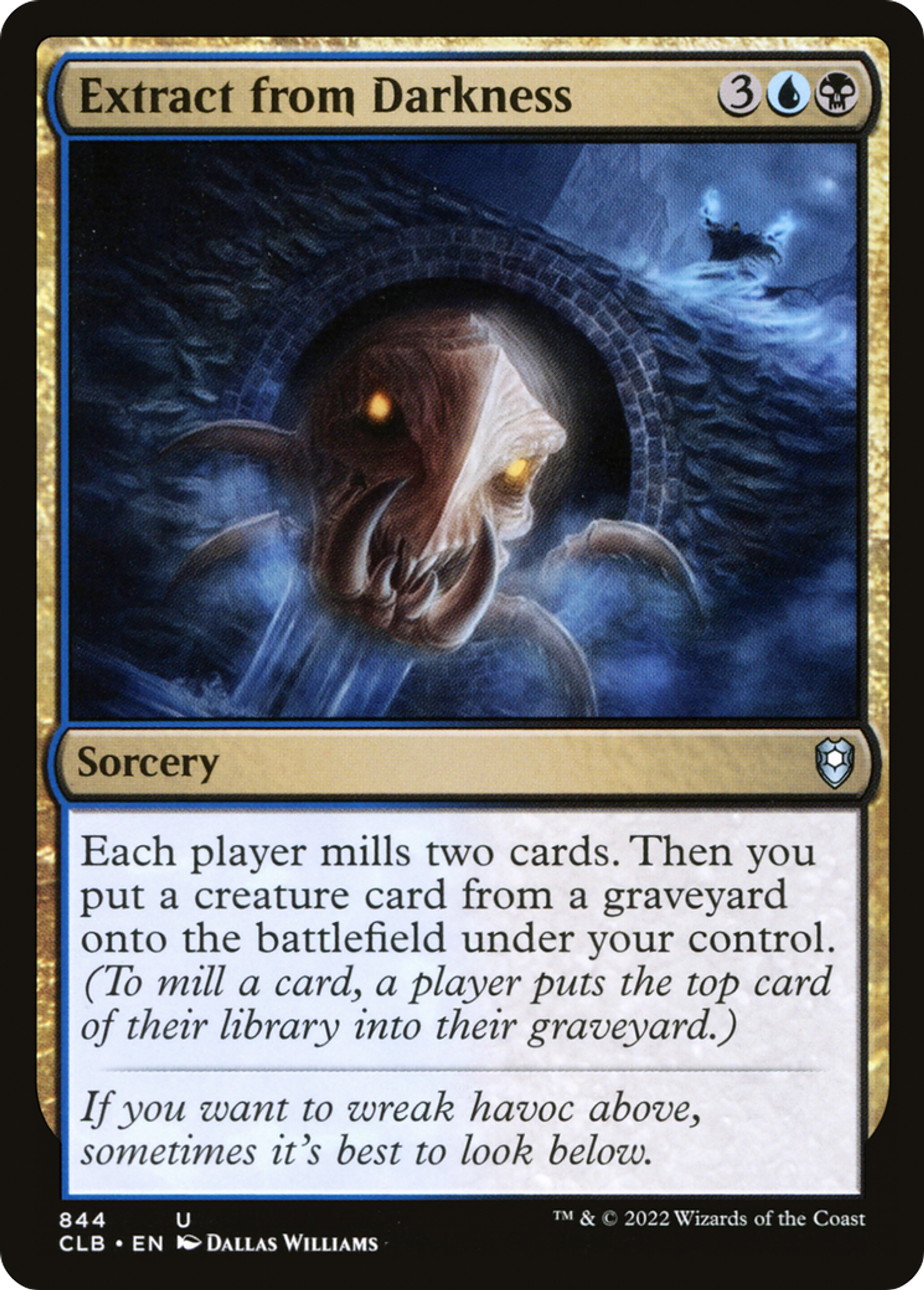 Extract from Darkness — Commander Legends: Battle for Baldur's Gate — Magic: The Gathering
