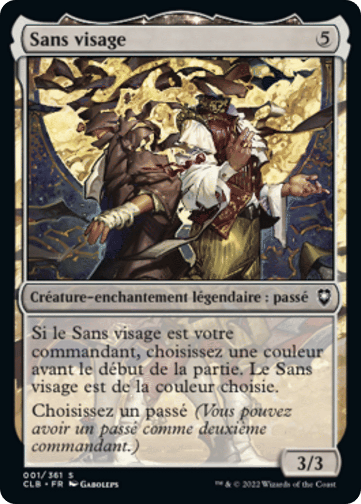 Sans visage — Commander Legends: Battle for Baldur's Gate — Magic: The Gathering