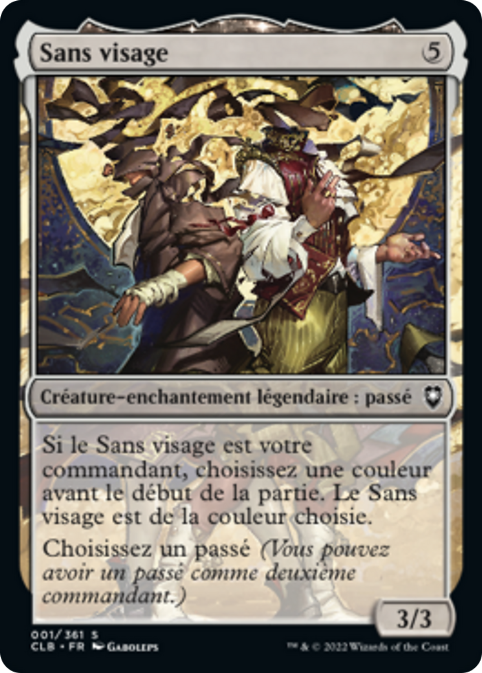 Sans visage — Commander Legends: Battle for Baldur's Gate — Magic: The Gathering