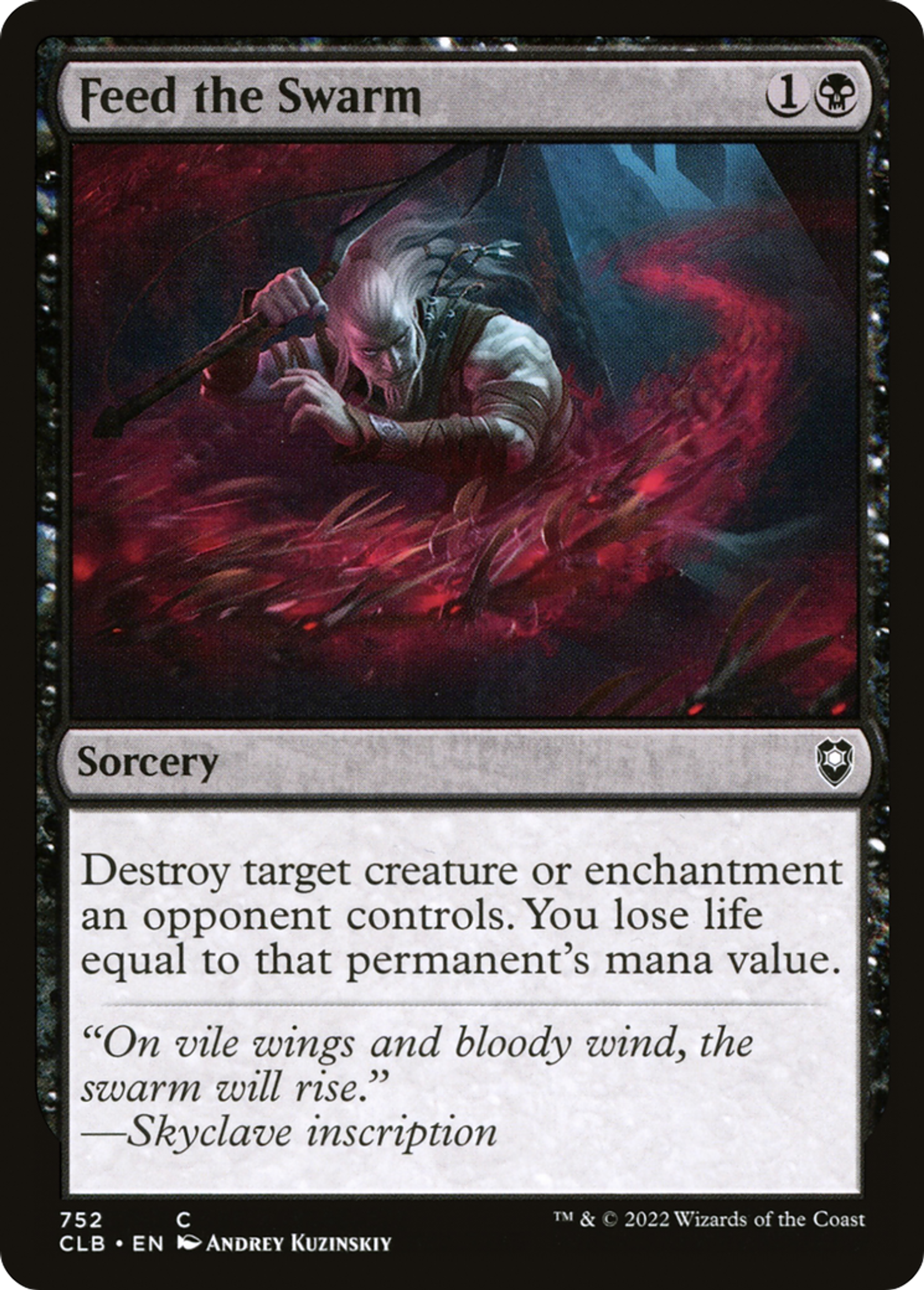 Feed the Swarm — Commander Legends: Battle for Baldur's Gate — Magic: The Gathering