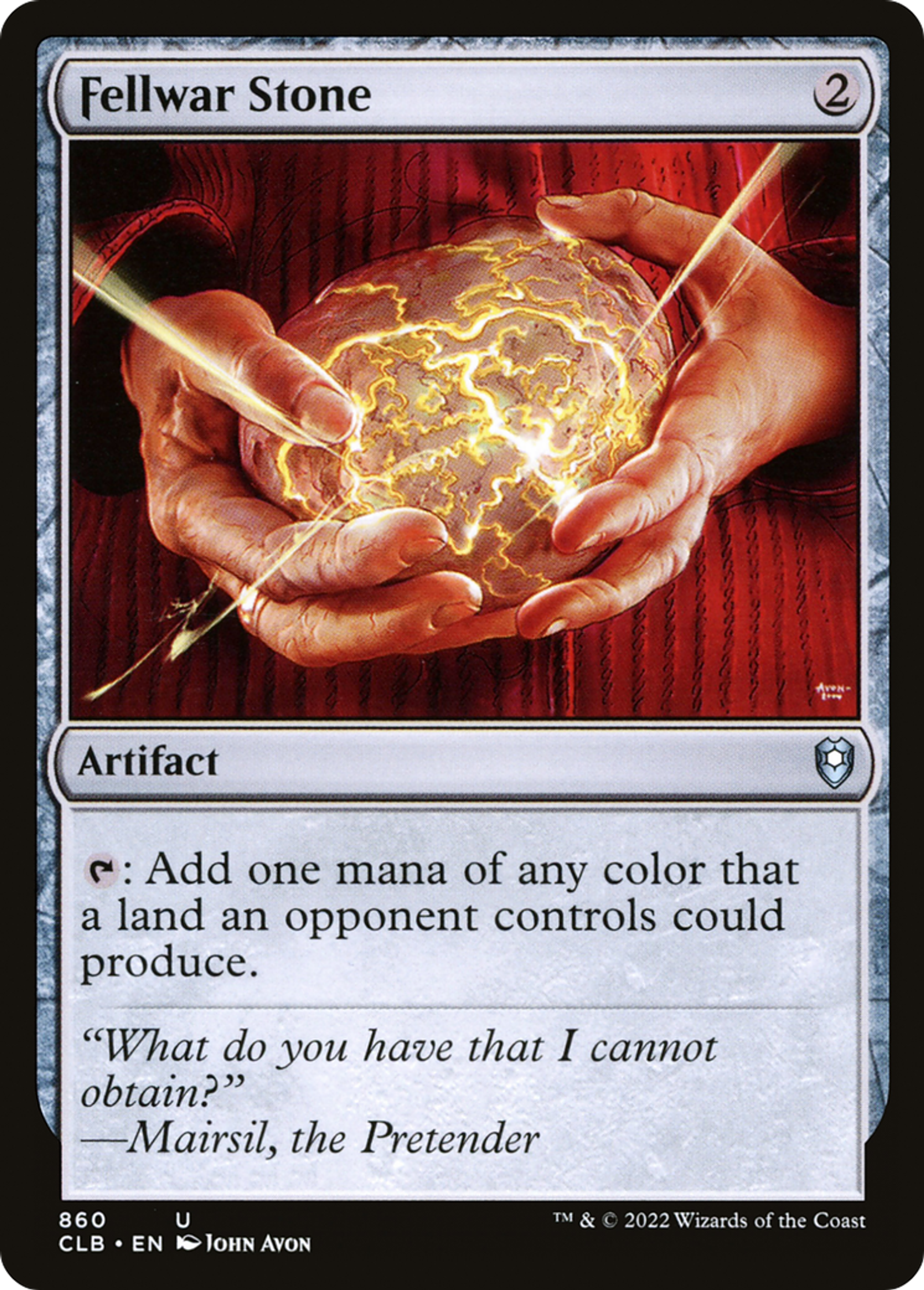 Fellwar Stone — Commander Legends: Battle for Baldur's Gate — Magic: The Gathering