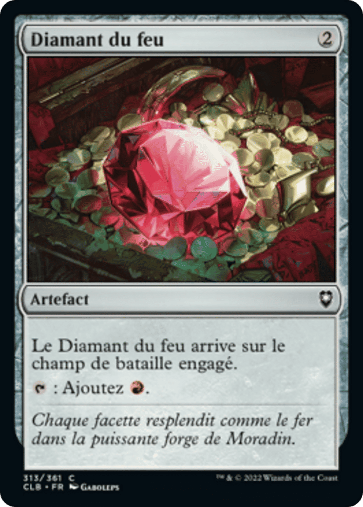 Diamant du feu — Commander Legends: Battle for Baldur's Gate — Magic: The Gathering