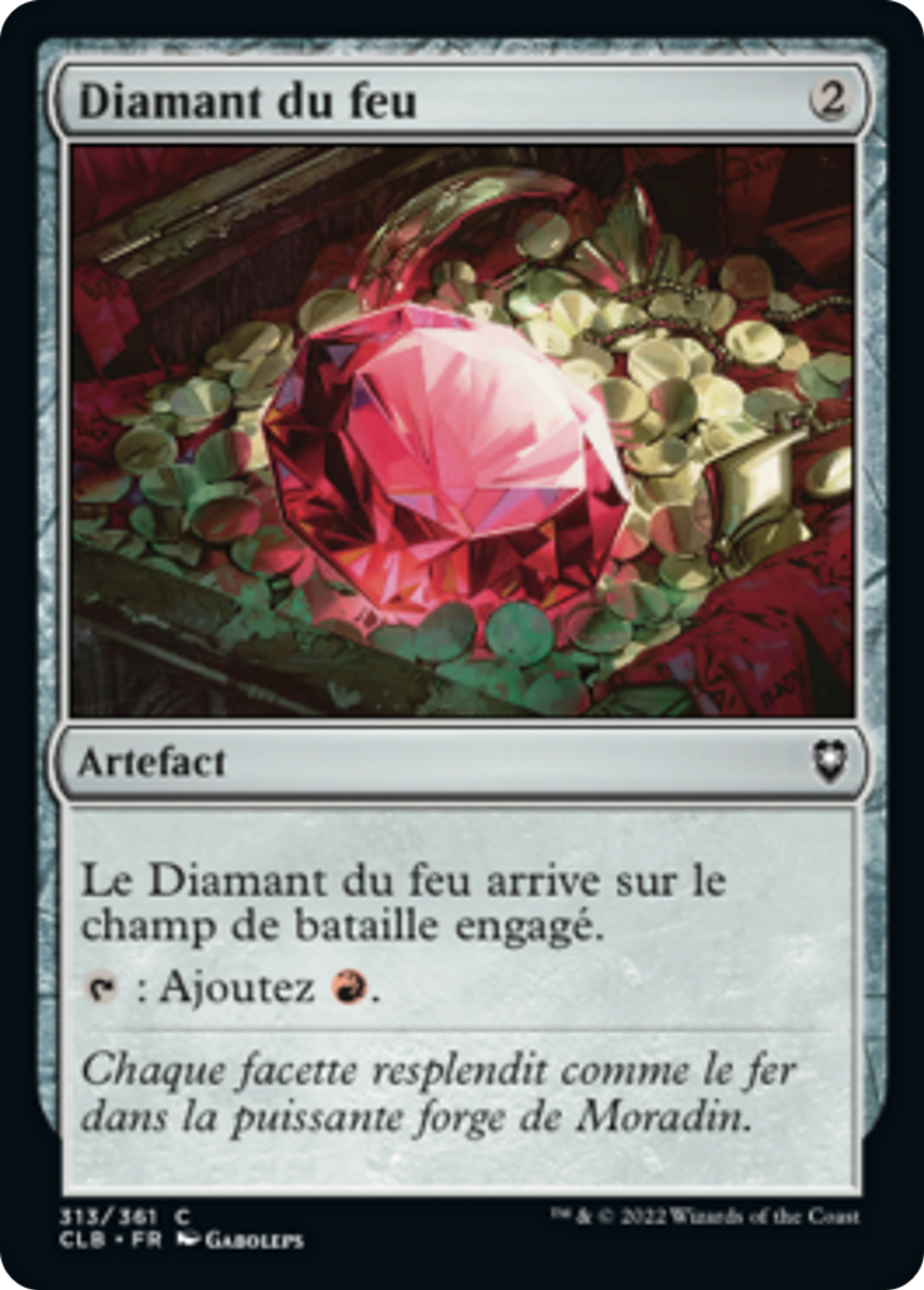 Diamant du feu — Commander Legends: Battle for Baldur's Gate — Magic: The Gathering
