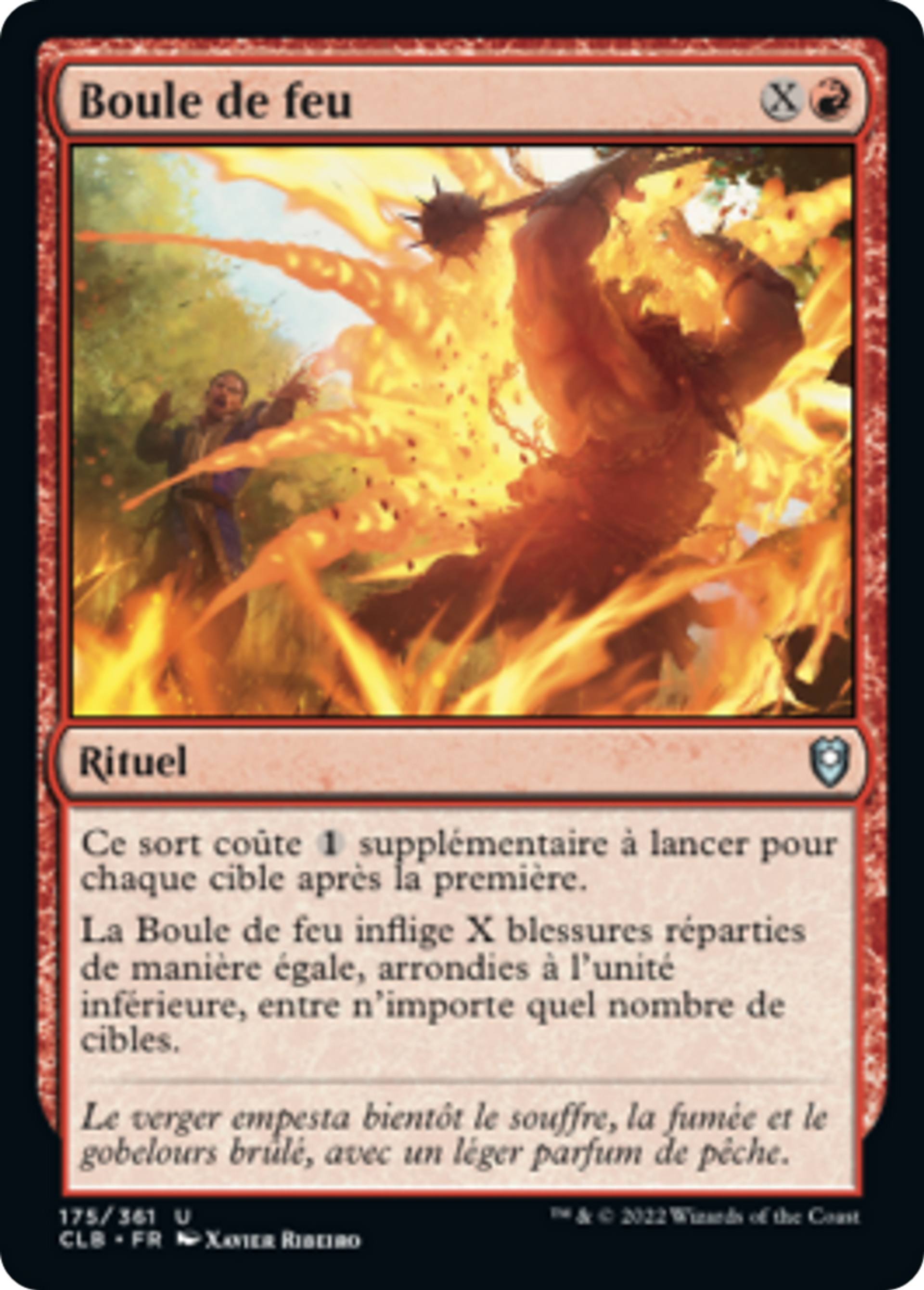 Boule de feu — Commander Legends: Battle for Baldur's Gate — Magic: The Gathering