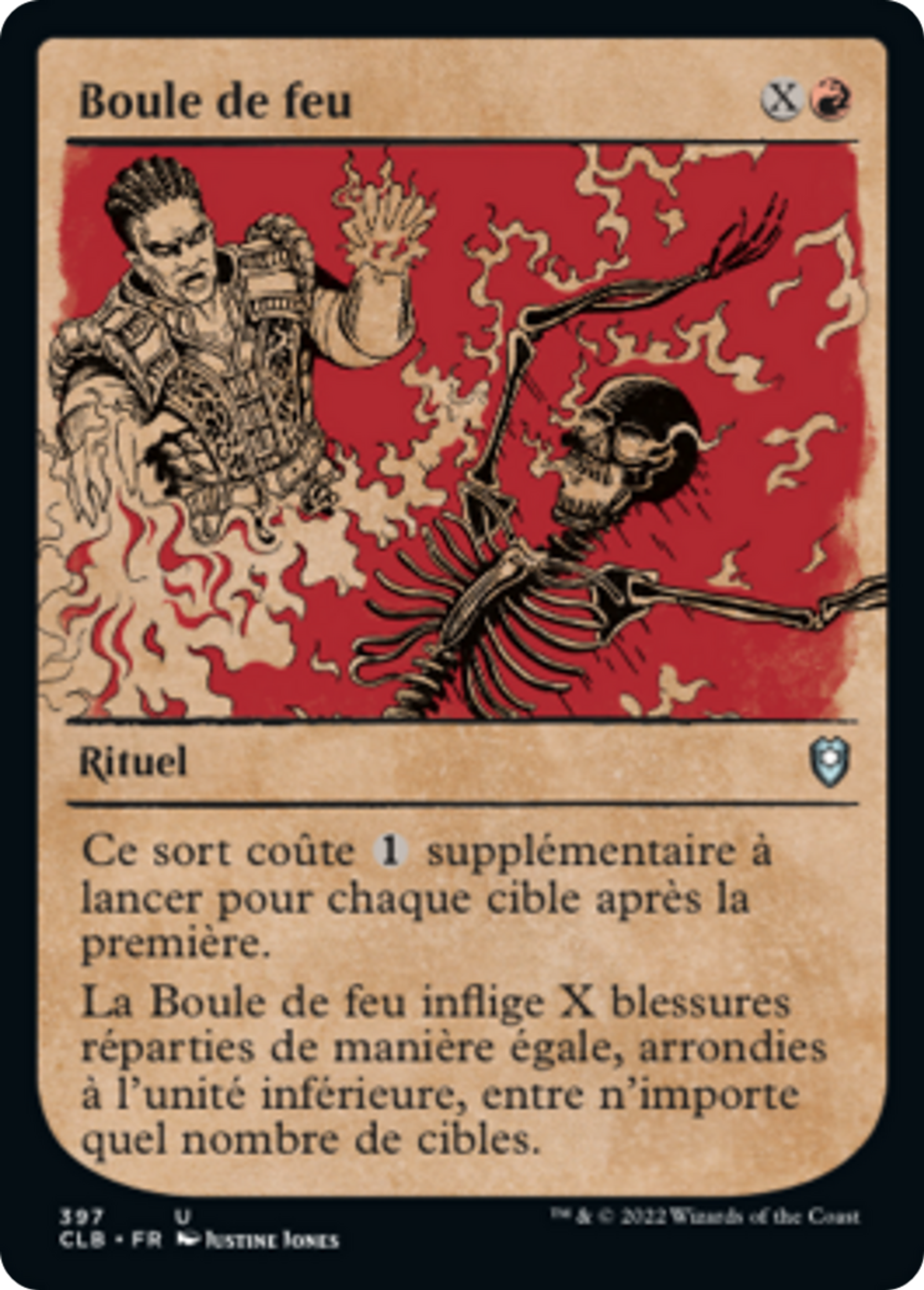 Boule de feu — Commander Legends: Battle for Baldur's Gate — Magic: The Gathering