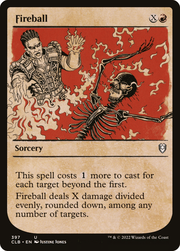 Fireball — Commander Legends: Battle for Baldur's Gate — Magic: The Gathering