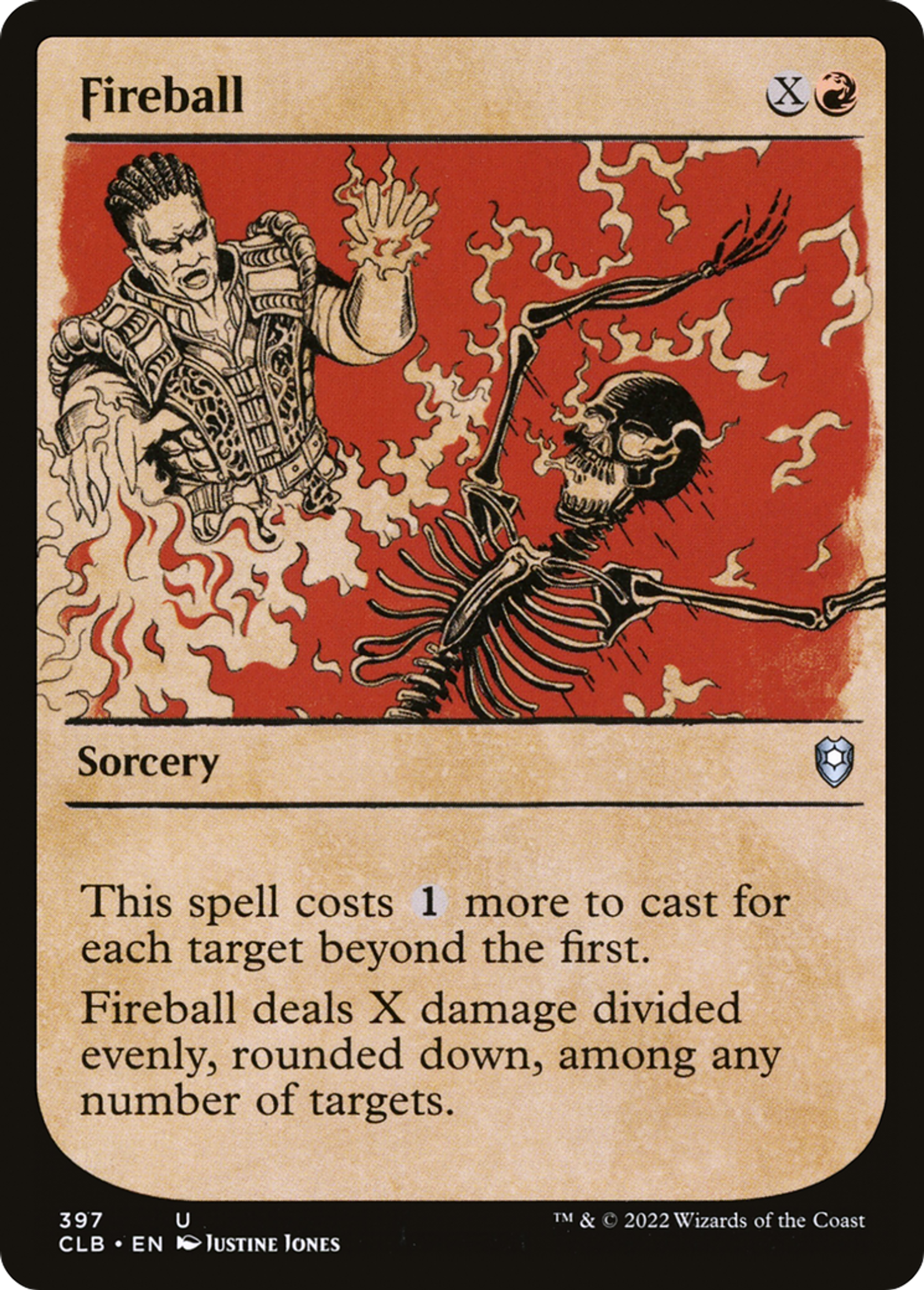 Fireball — Commander Legends: Battle for Baldur's Gate — Magic: The Gathering