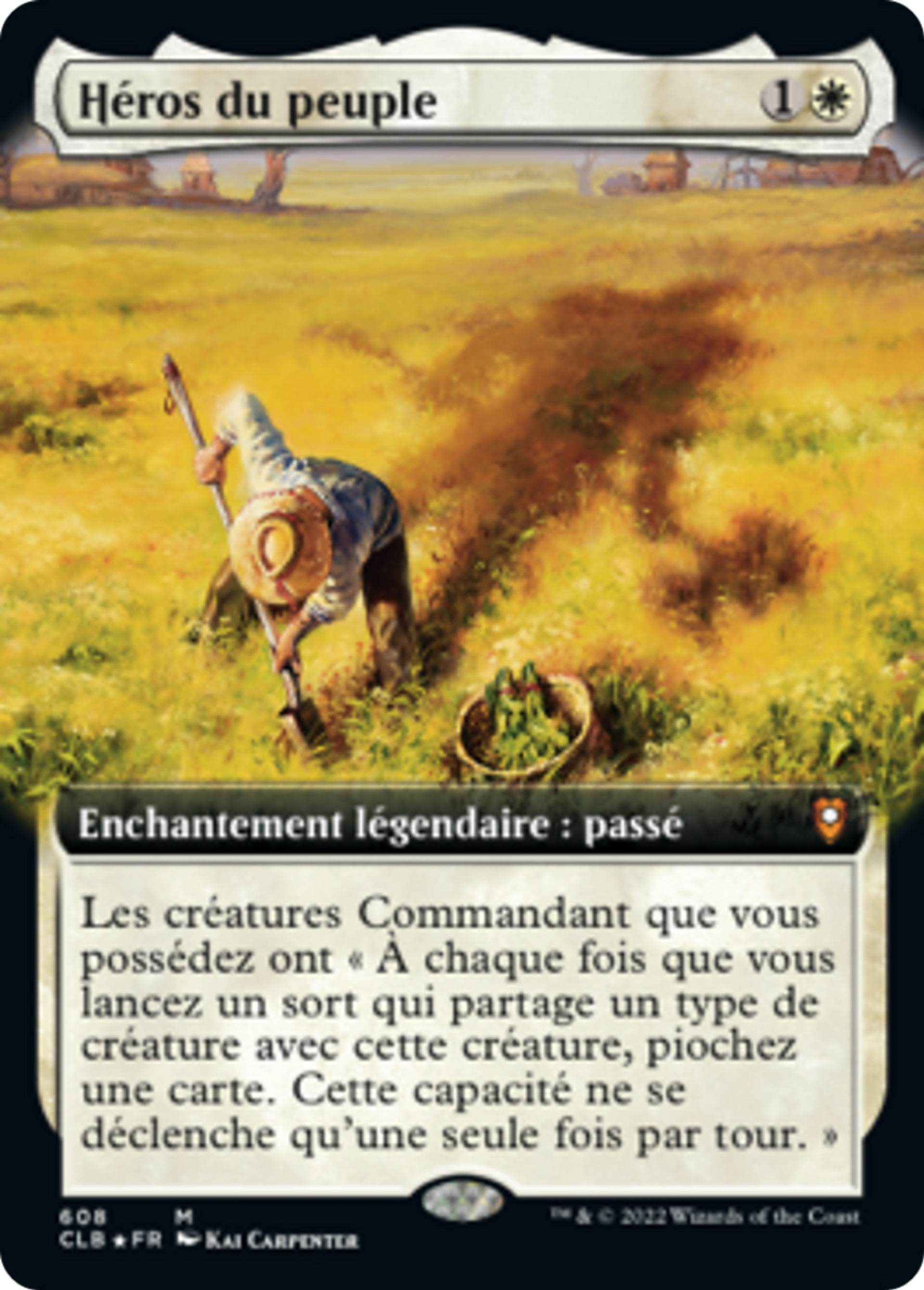 Héros du peuple — Commander Legends: Battle for Baldur's Gate — Magic: The Gathering