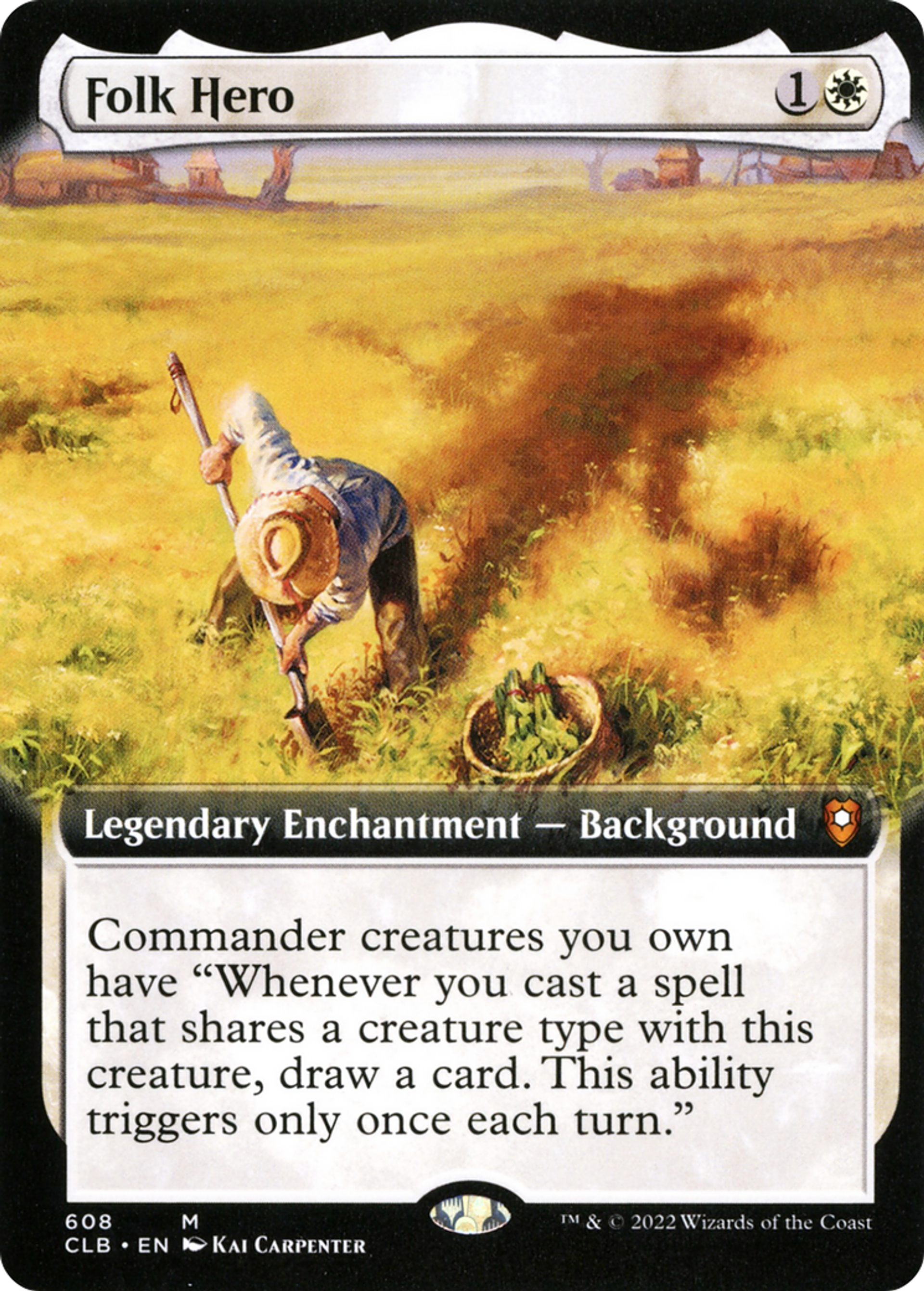 Folk Hero — Commander Legends: Battle for Baldur's Gate — Magic: The Gathering