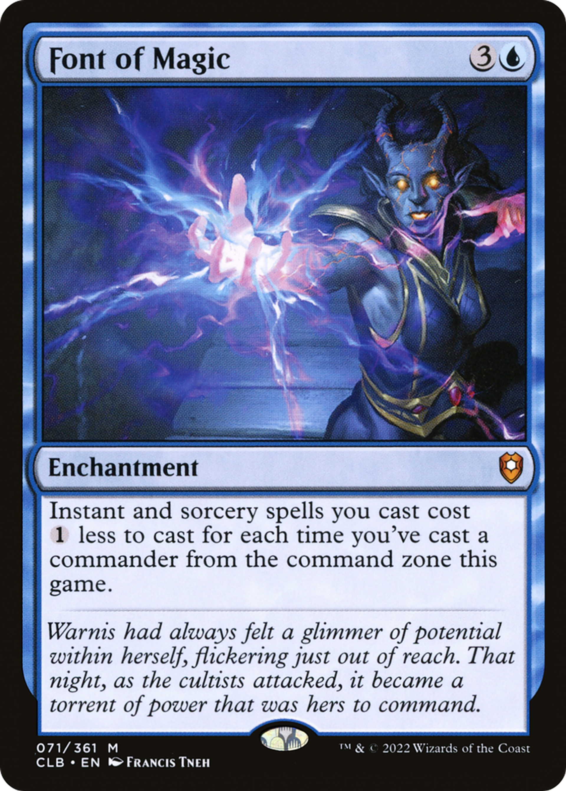 Font of Magic — Commander Legends: Battle for Baldur's Gate — Magic: The Gathering