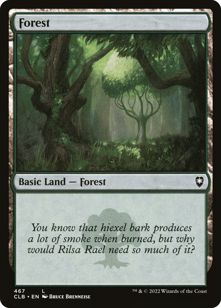Forest — Commander Legends: Battle for Baldur's Gate — Magic: The Gathering