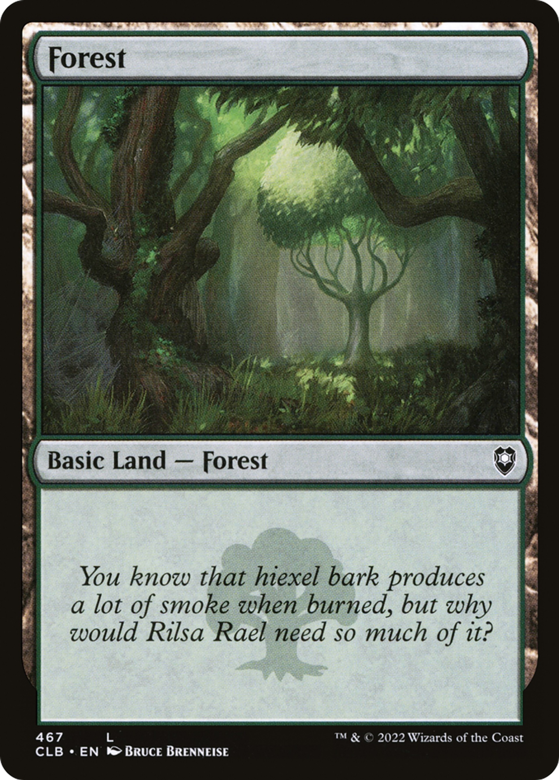 Forest — Commander Legends: Battle for Baldur's Gate — Magic: The Gathering