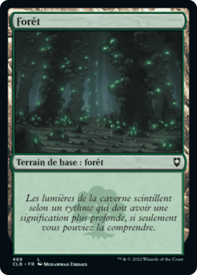 Forêt — Commander Legends: Battle for Baldur's Gate — Magic: The Gathering