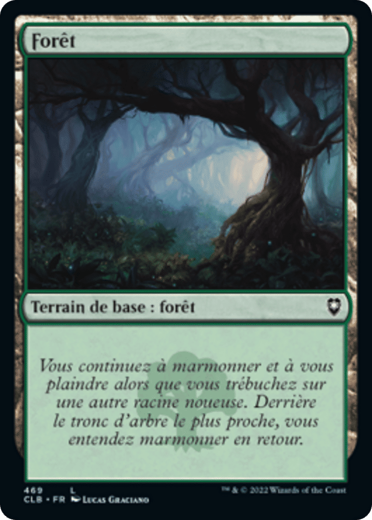 Forêt — Commander Legends: Battle for Baldur's Gate — Magic: The Gathering