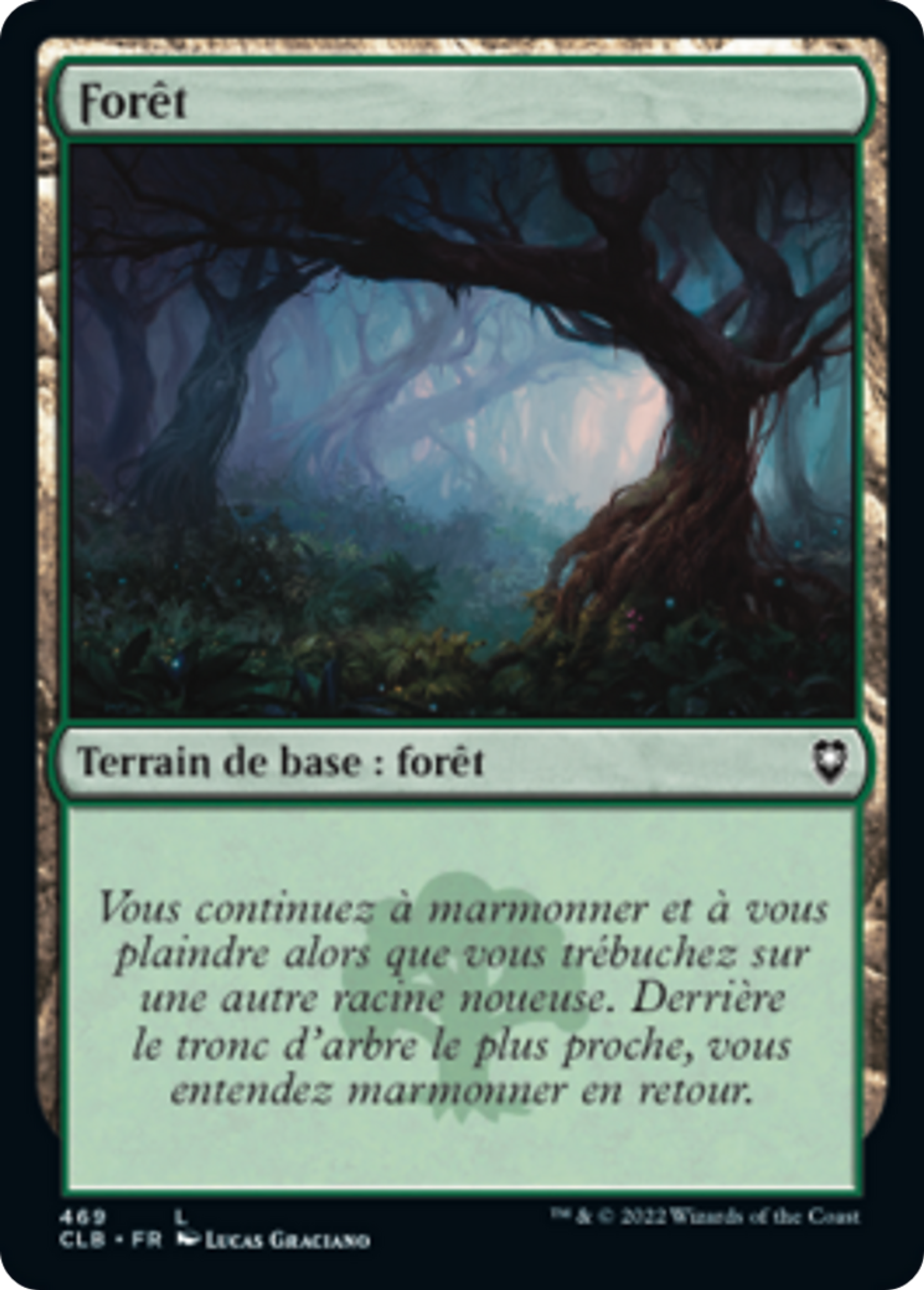 Forêt — Commander Legends: Battle for Baldur's Gate — Magic: The Gathering