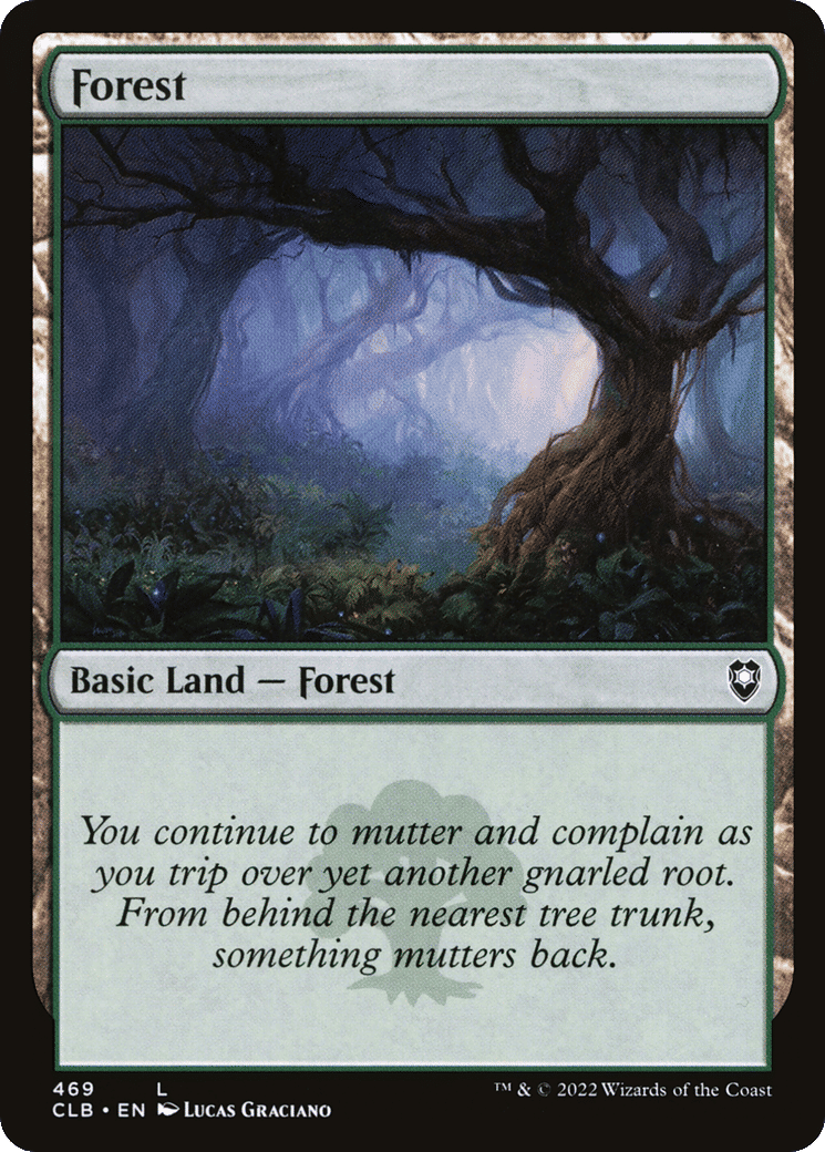Forest — Commander Legends: Battle for Baldur's Gate — Magic: The Gathering