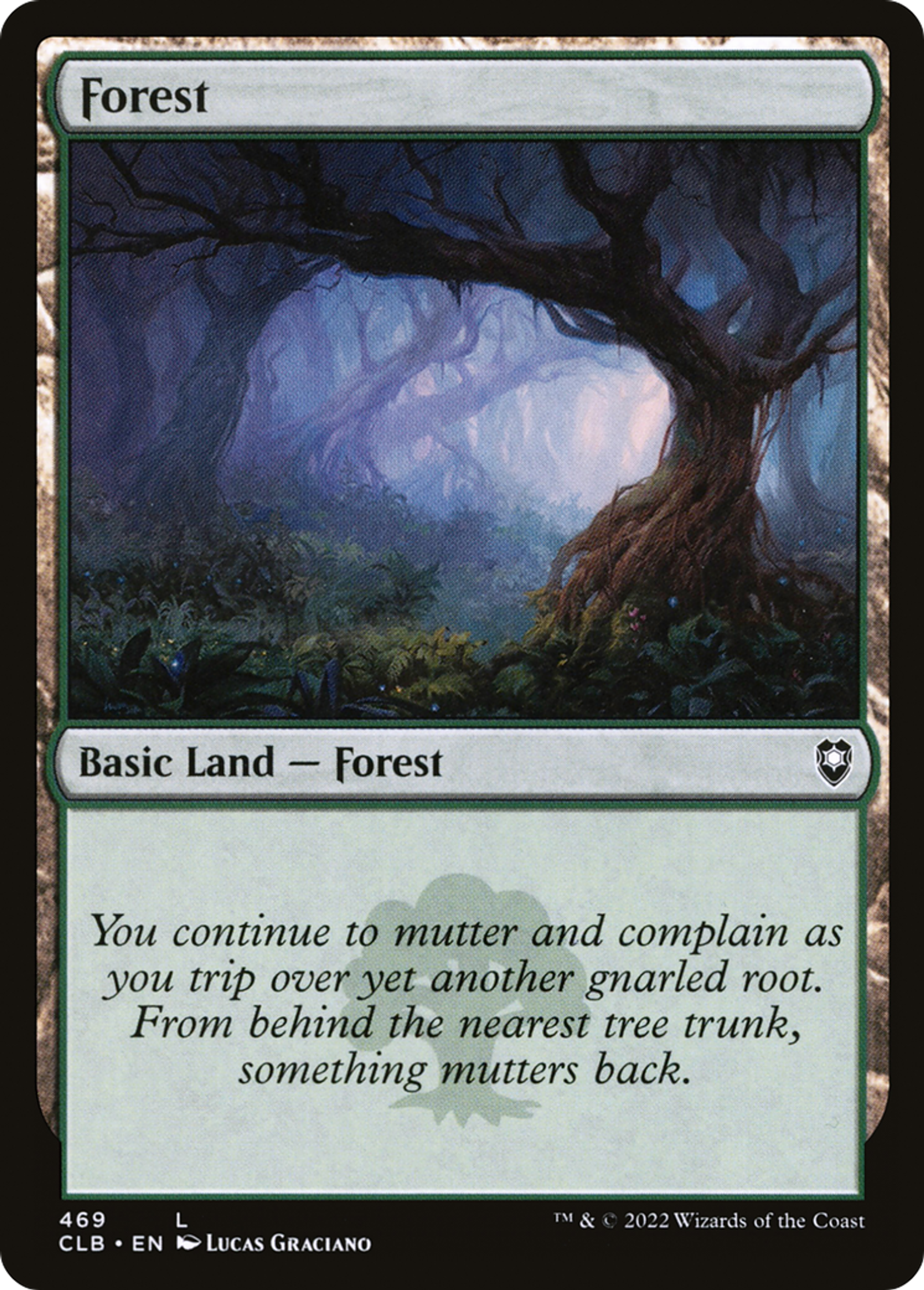 Forest — Commander Legends: Battle for Baldur's Gate — Magic: The Gathering