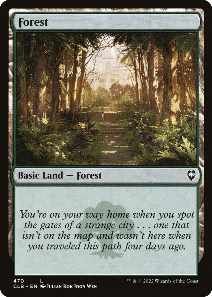 Forest — Commander Legends: Battle for Baldur's Gate — Magic: The Gathering