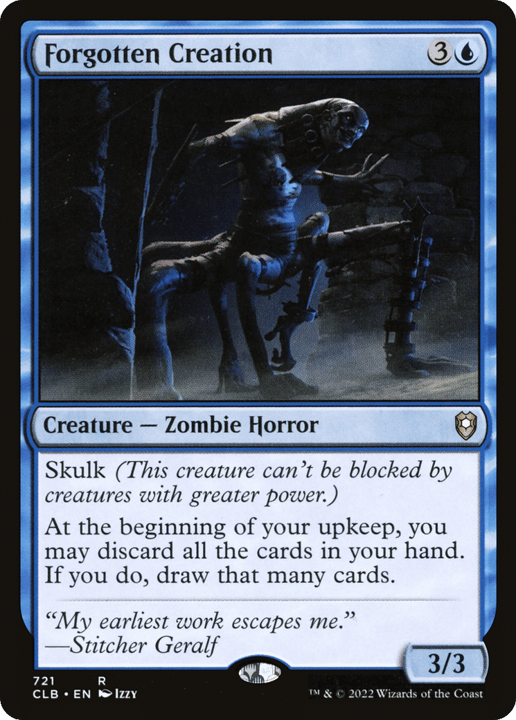 Forgotten Creation — Commander Legends: Battle for Baldur's Gate — Magic: The Gathering