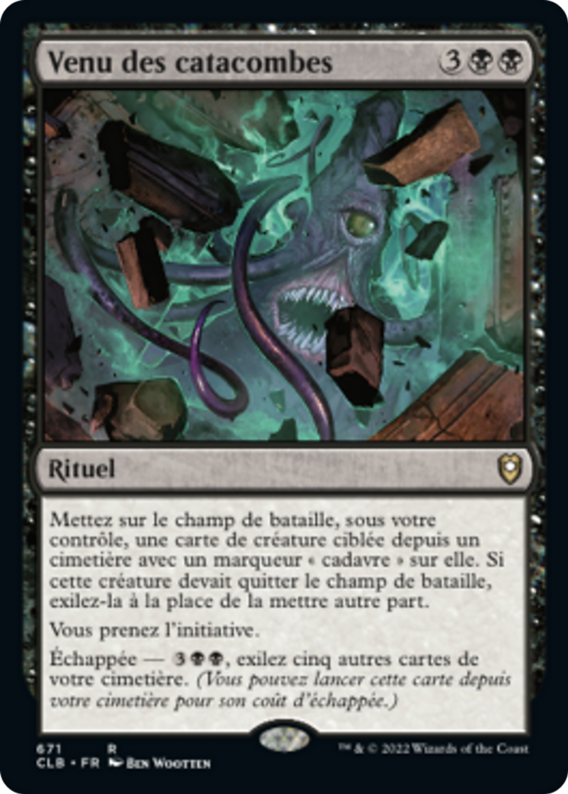 Venu des catacombes — Commander Legends: Battle for Baldur's Gate — Magic: The Gathering