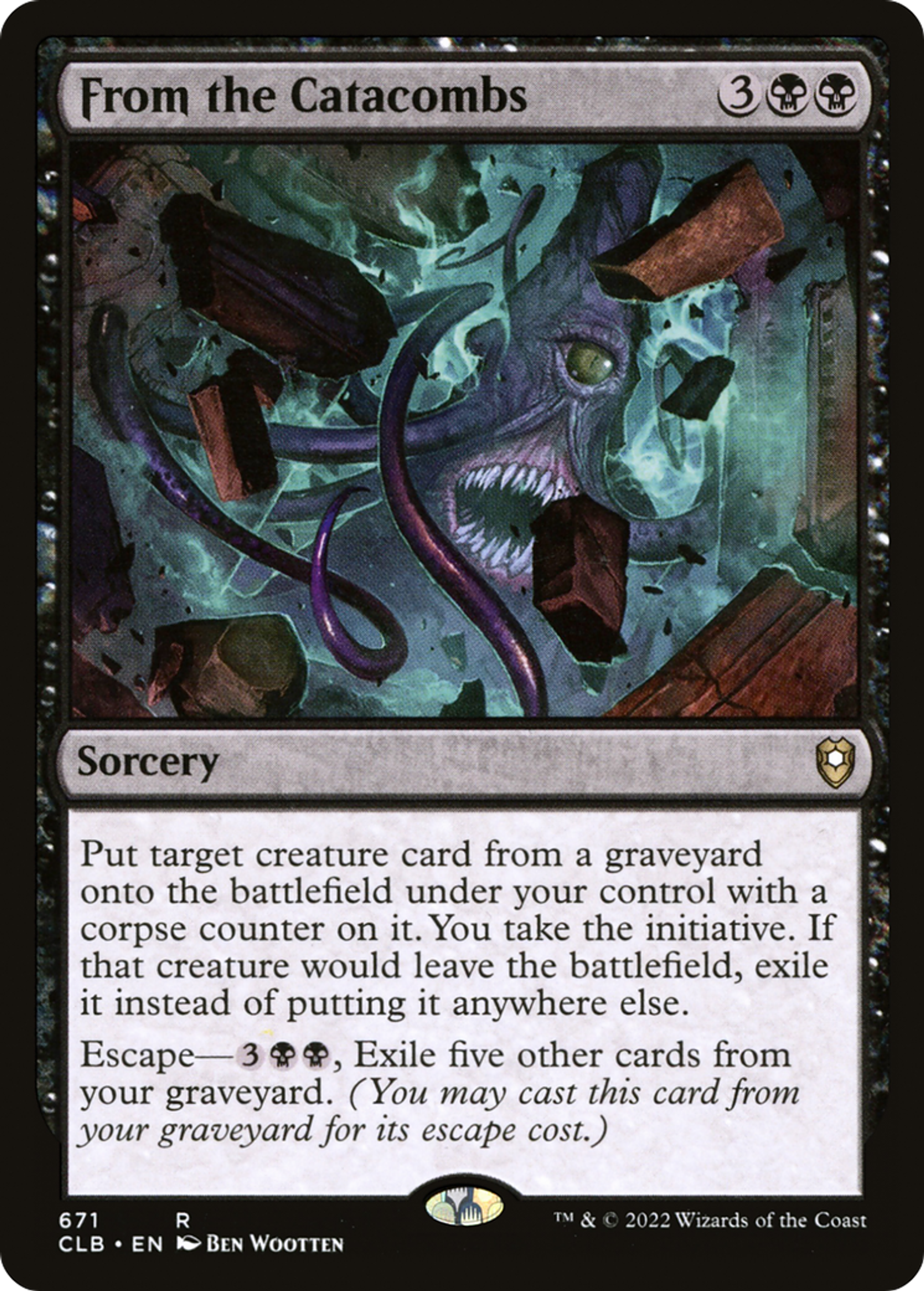From the Catacombs — Commander Legends: Battle for Baldur's Gate — Magic: The Gathering