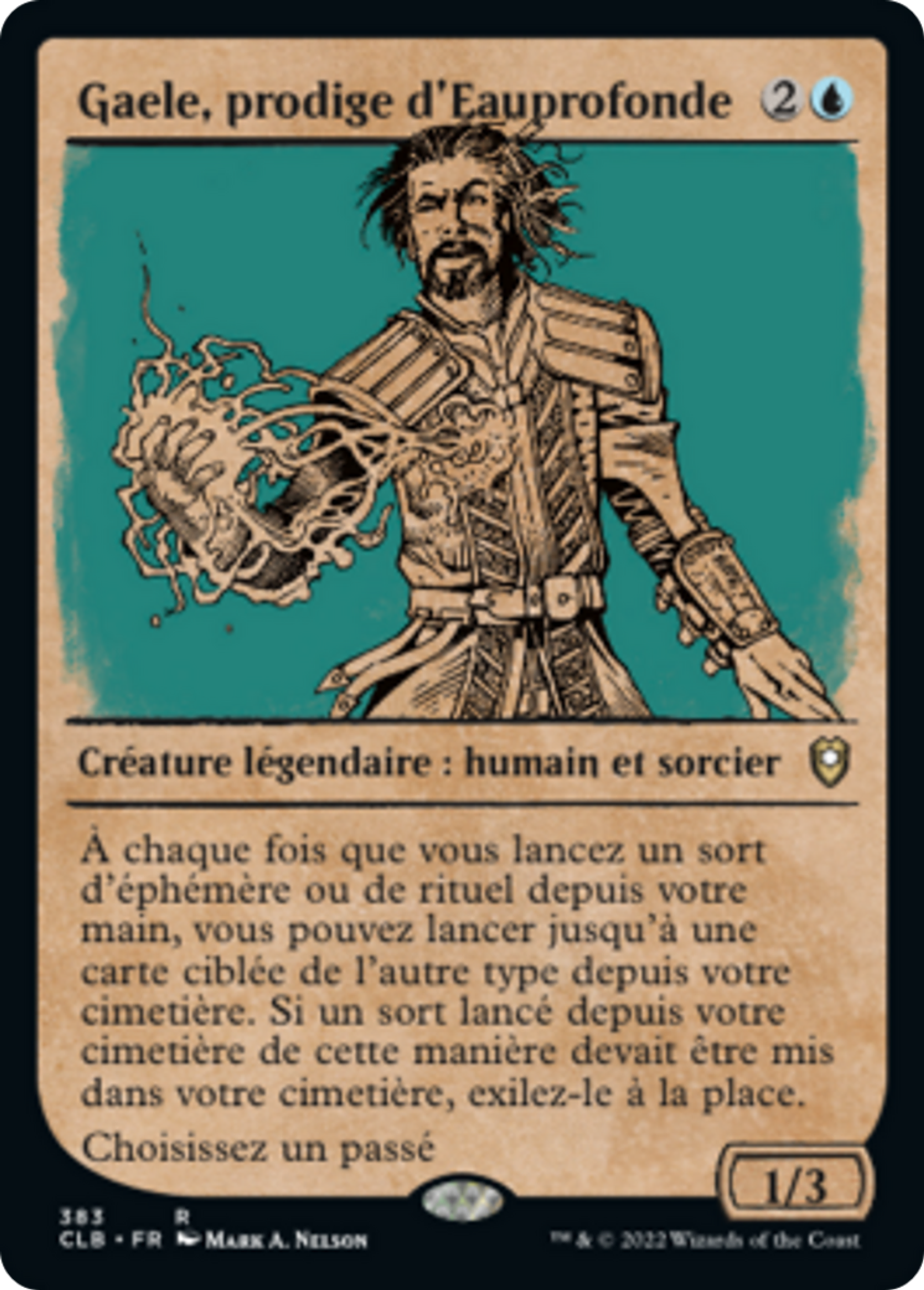 Gaele, prodige d'Eauprofonde — Commander Legends: Battle for Baldur's Gate — Magic: The Gathering