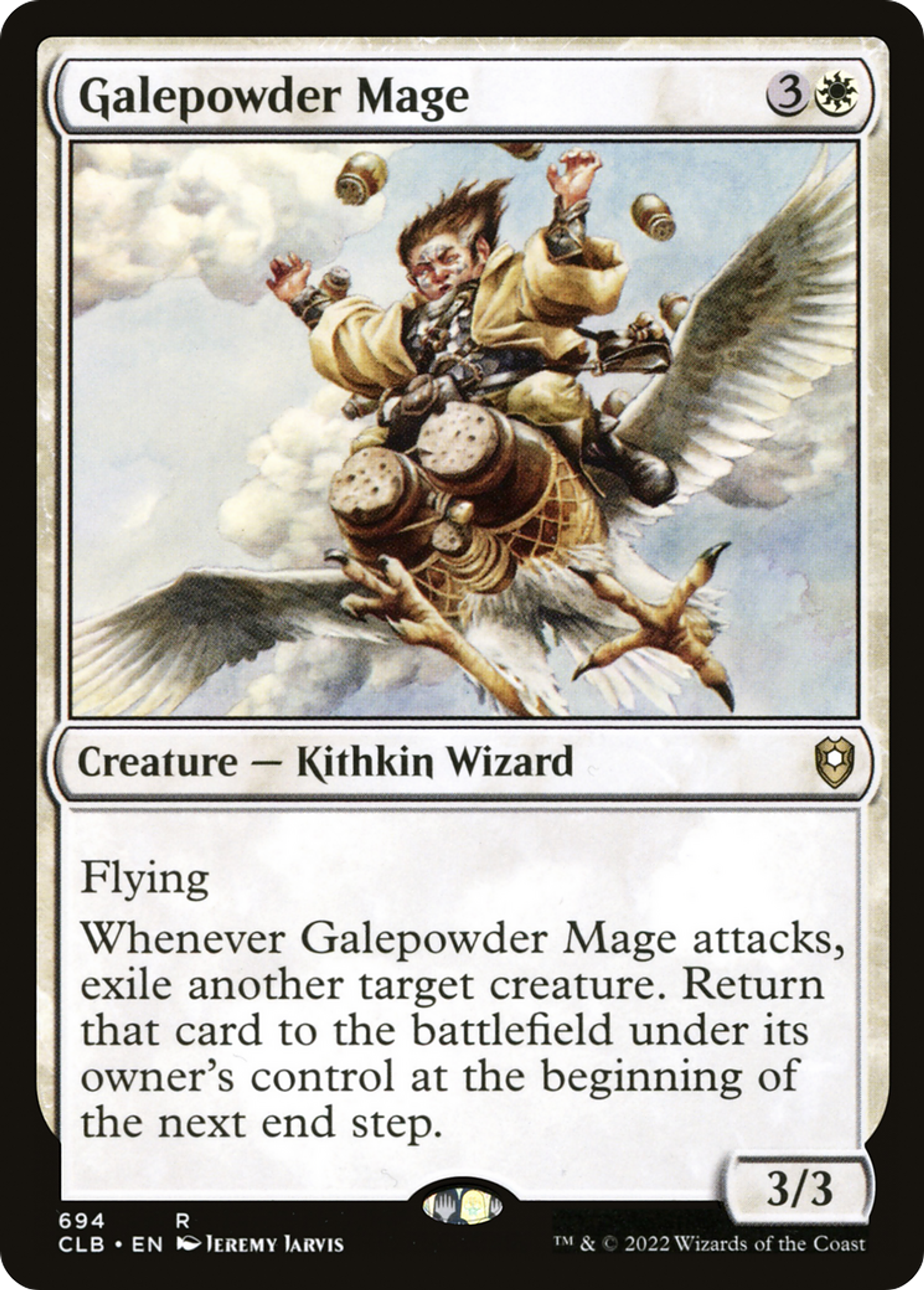 Galepowder Mage — Commander Legends: Battle for Baldur's Gate — Magic: The Gathering