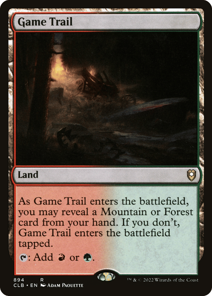 Game Trail — Commander Legends: Battle for Baldur's Gate — Magic: The Gathering