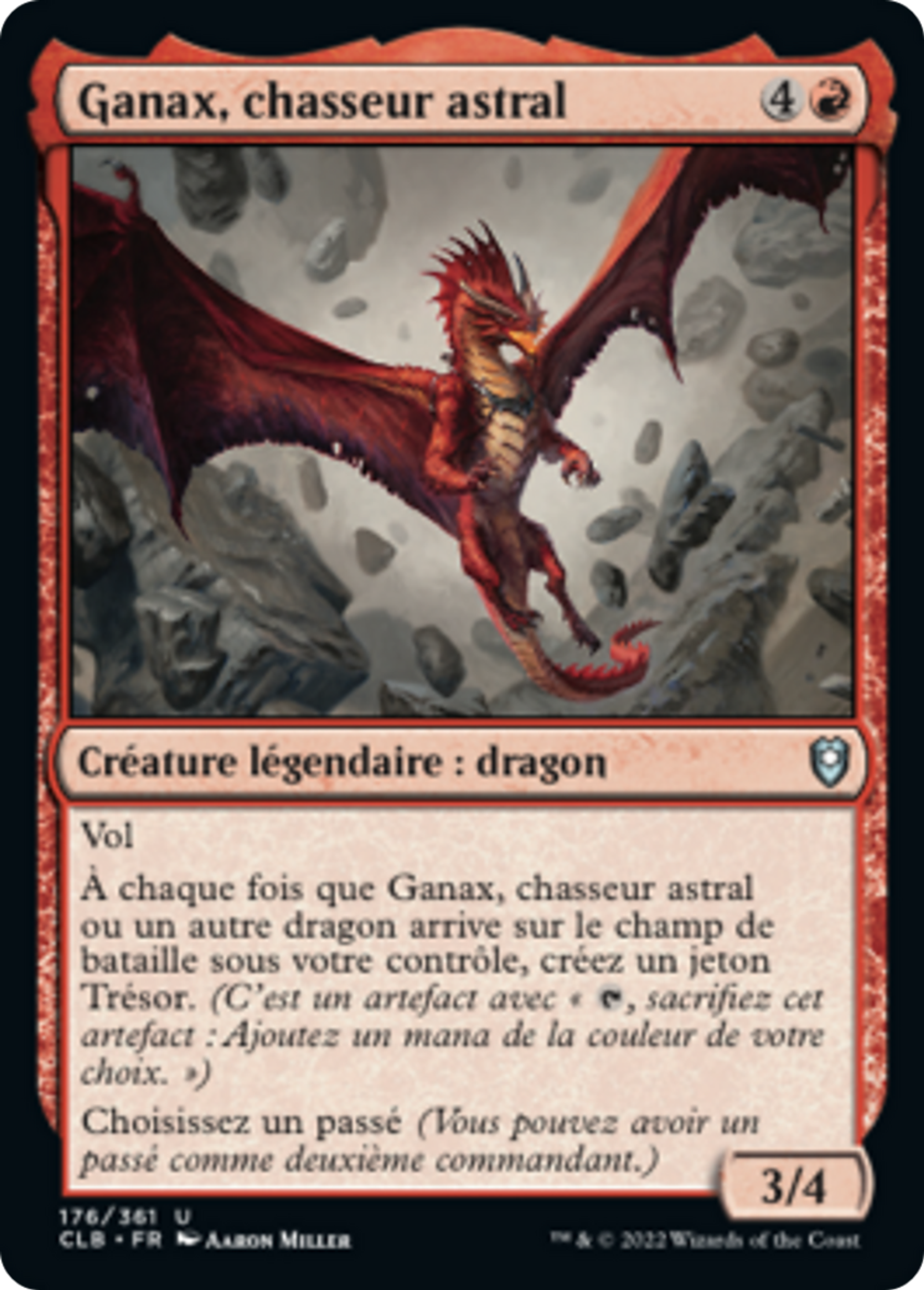 Ganax, chasseur astral — Commander Legends: Battle for Baldur's Gate — Magic: The Gathering