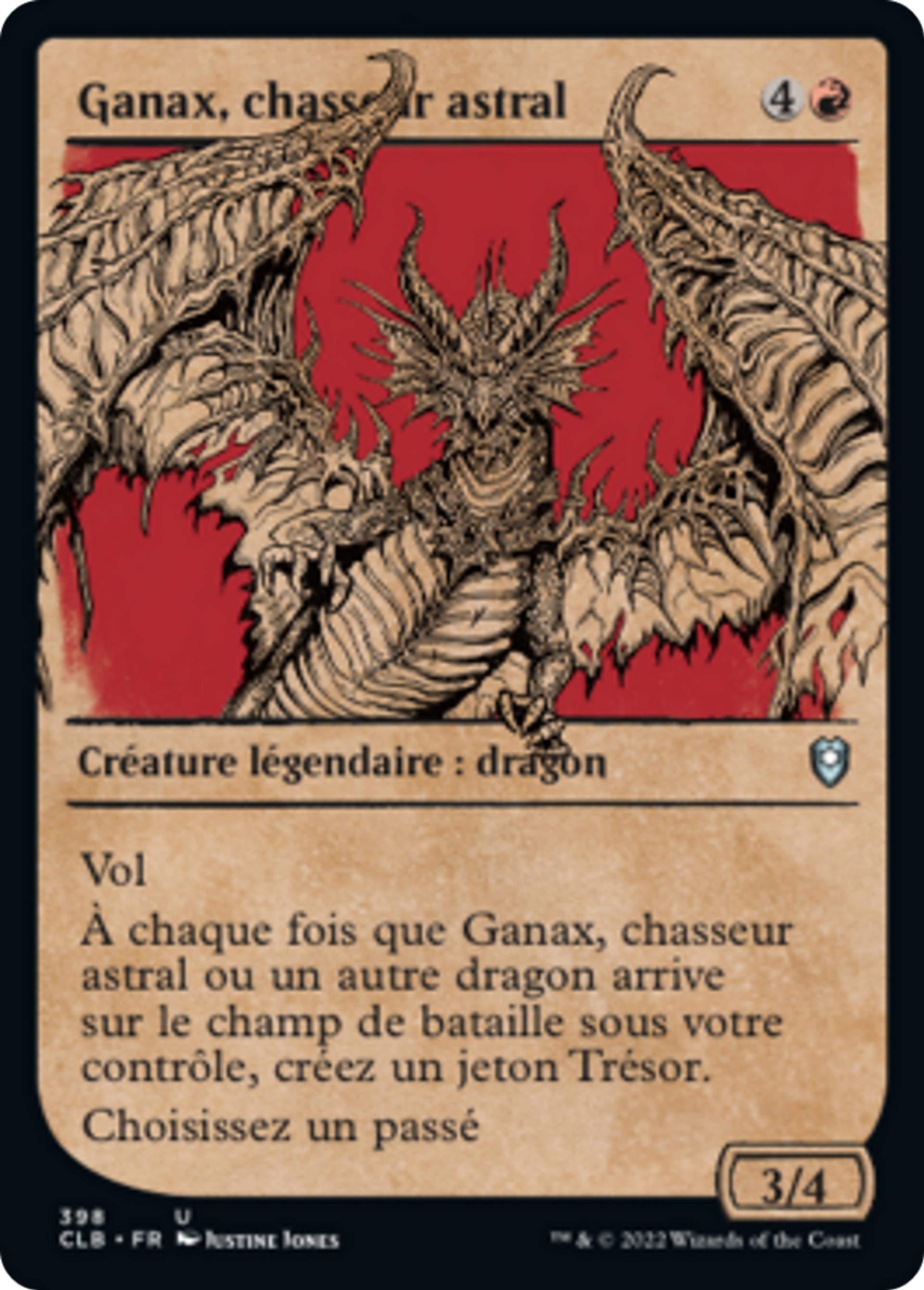 Ganax, chasseur astral — Commander Legends: Battle for Baldur's Gate — Magic: The Gathering