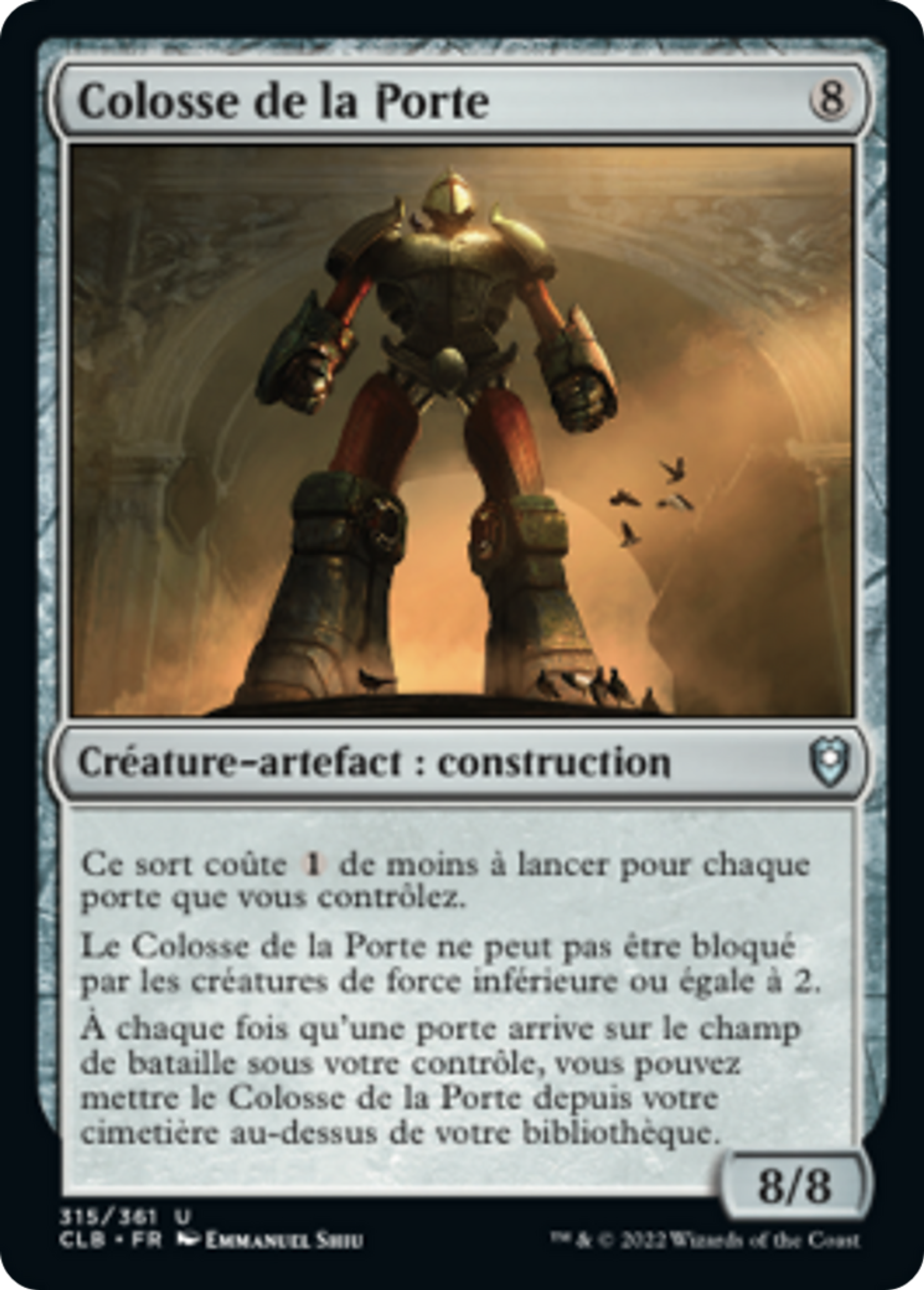 Colosse de la Porte — Commander Legends: Battle for Baldur's Gate — Magic: The Gathering