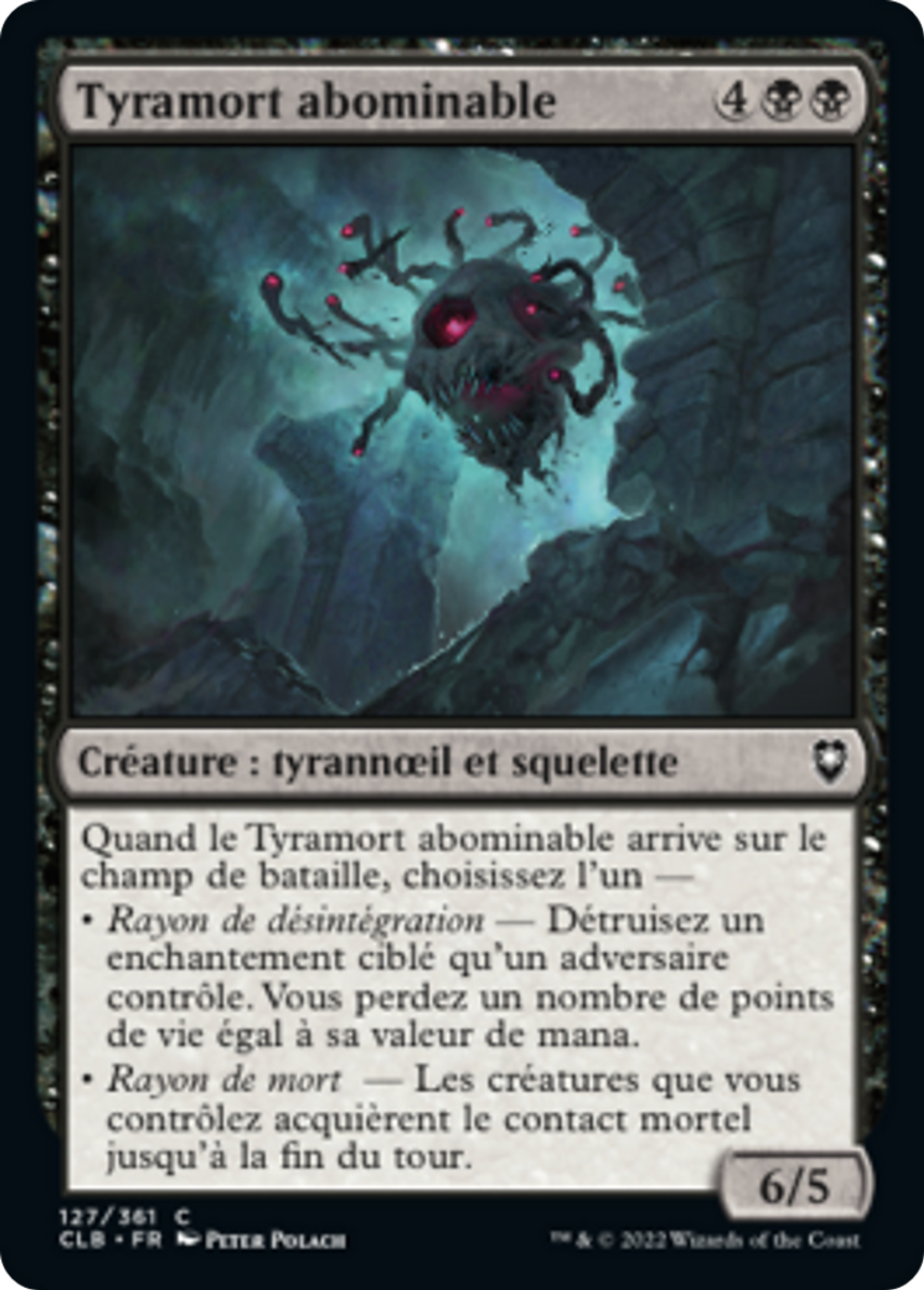 Tyramort abominable — Commander Legends: Battle for Baldur's Gate — Magic: The Gathering