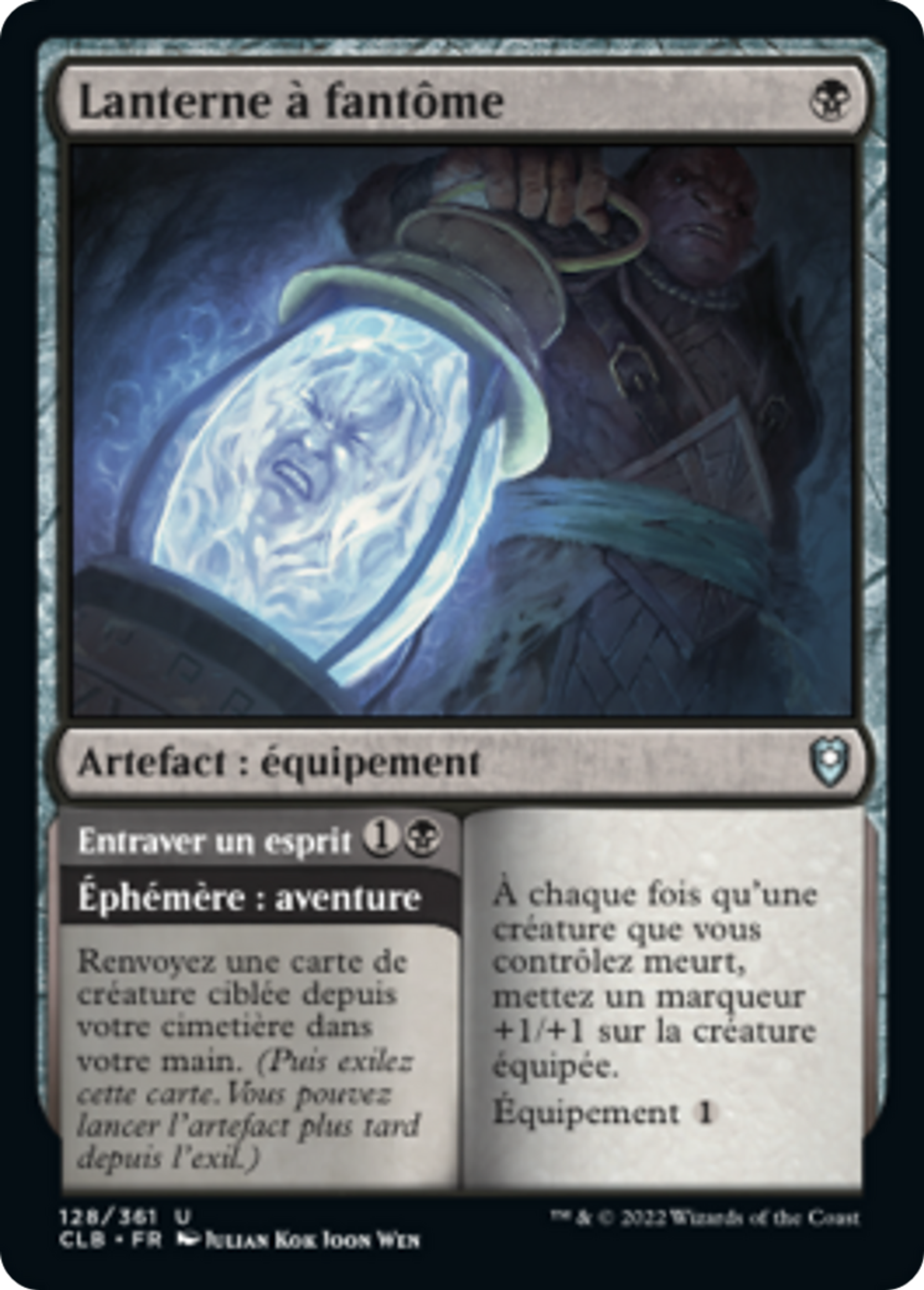 Lanterne à fantôme // Entraver un esprit — Commander Legends: Battle for Baldur's Gate — Magic: The Gathering