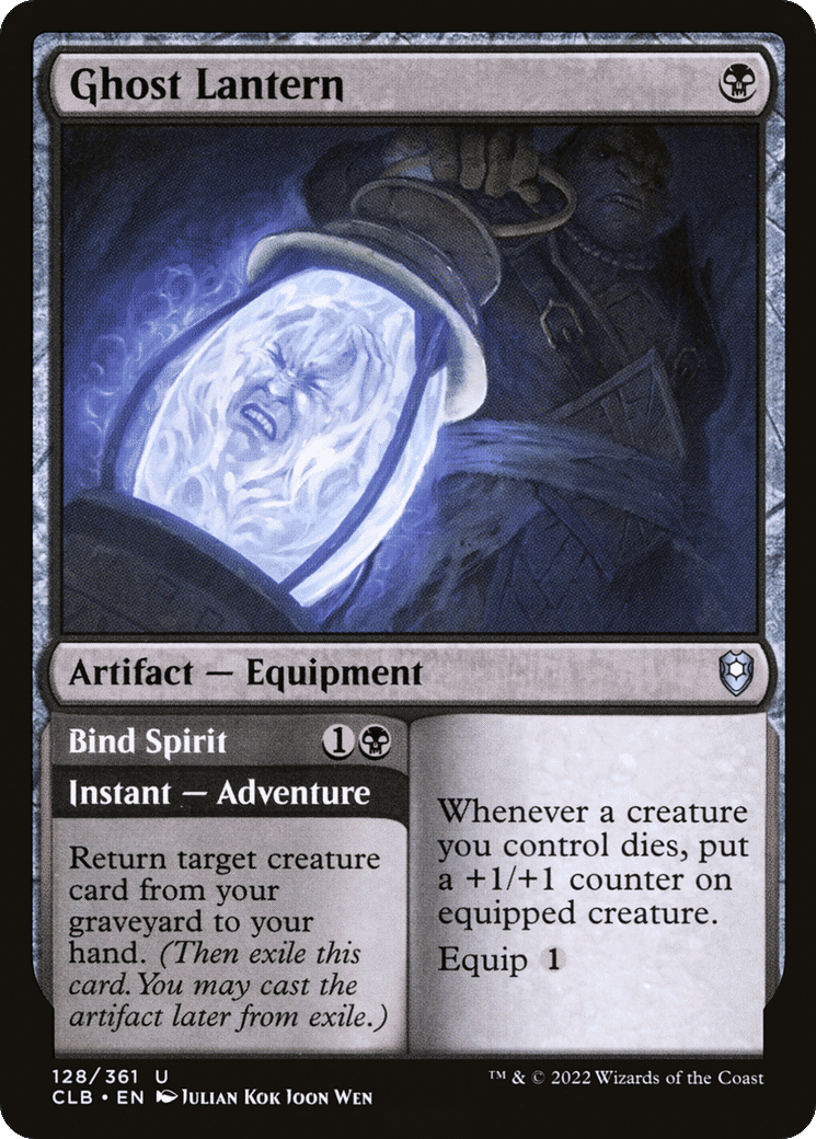 Ghost Lantern // Bind Spirit — Commander Legends: Battle for Baldur's Gate — Magic: The Gathering