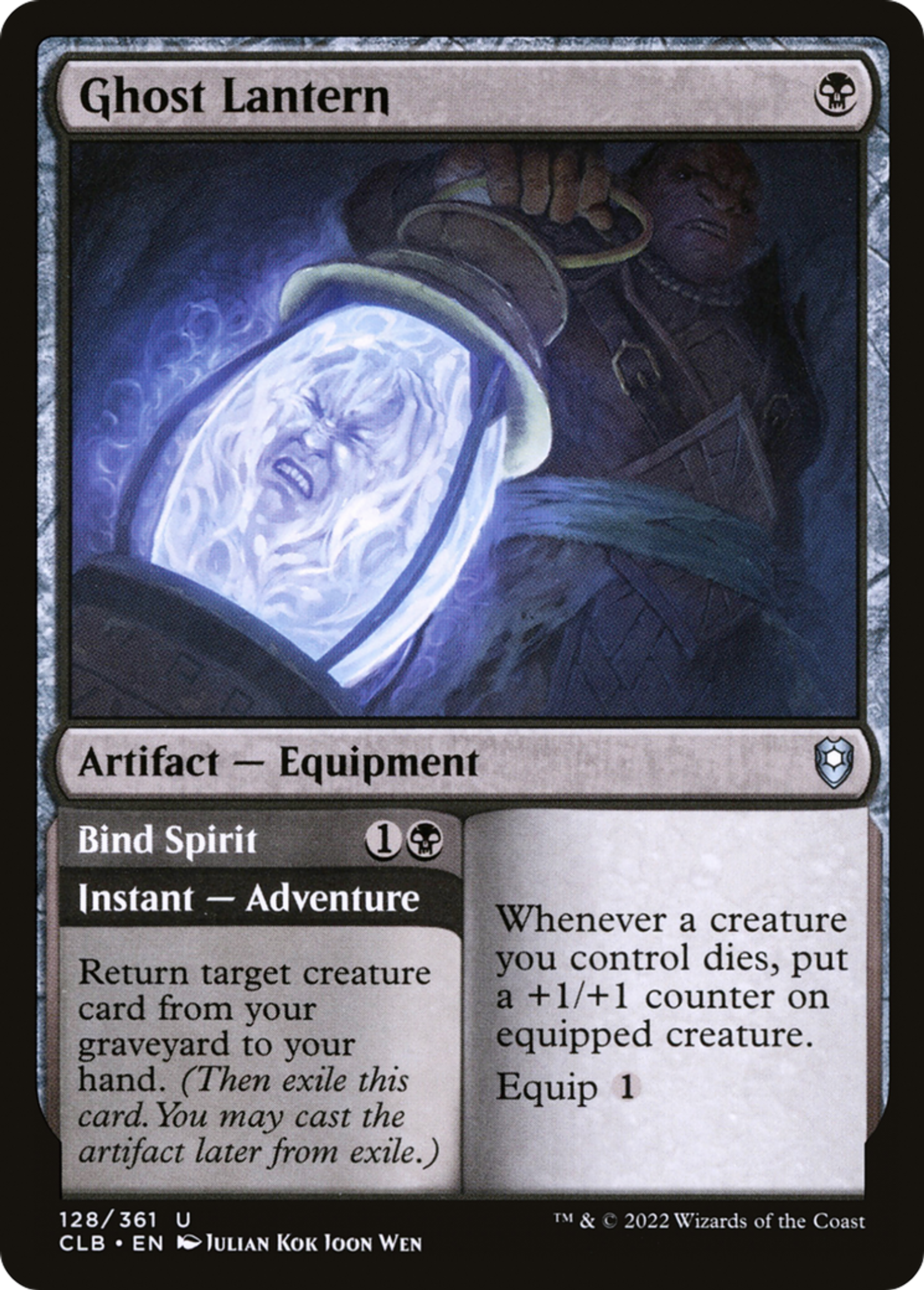 Ghost Lantern // Bind Spirit — Commander Legends: Battle for Baldur's Gate — Magic: The Gathering