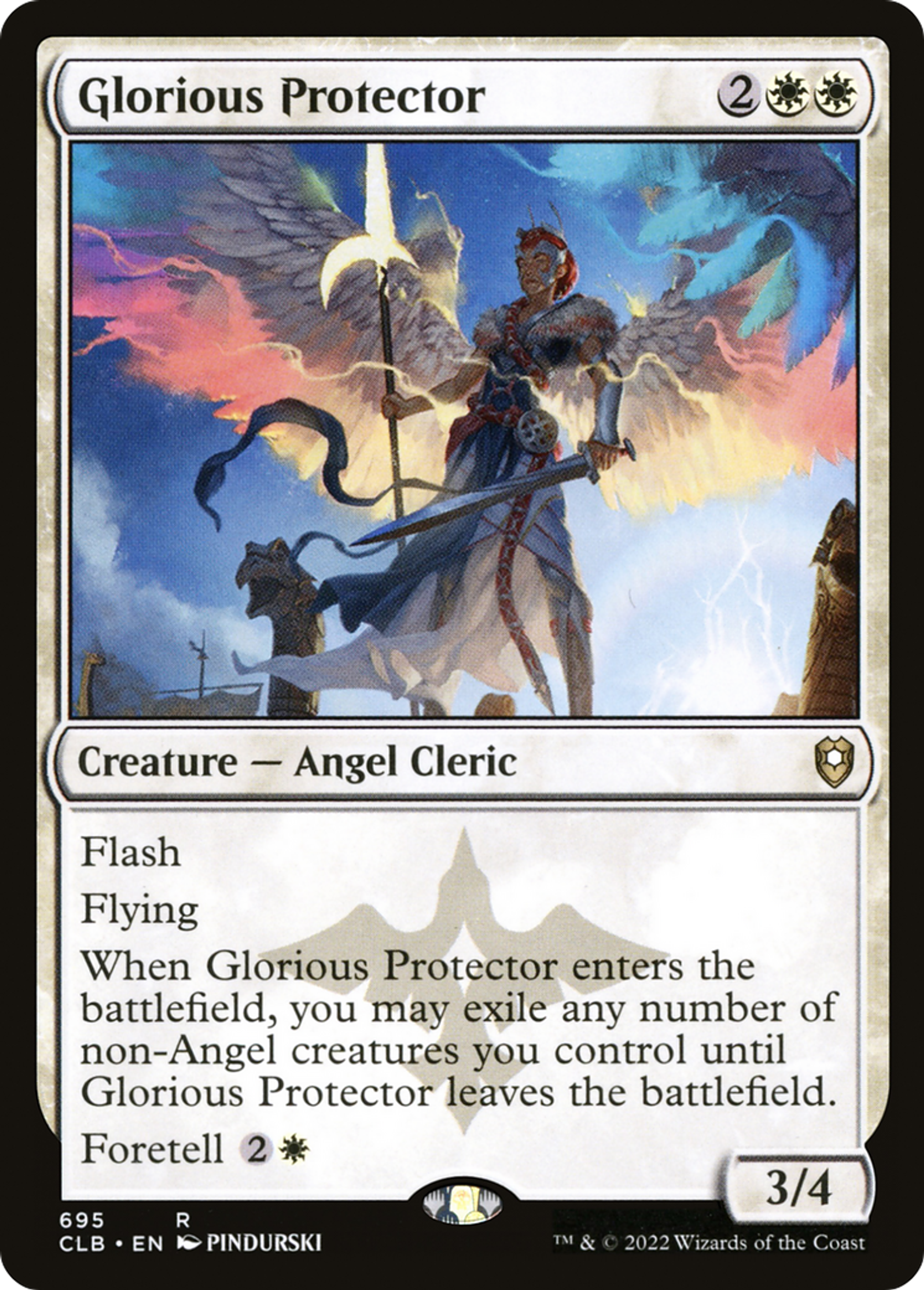 Protectrice glorieuse — Commander Legends: Battle for Baldur's Gate — Magic: The Gathering