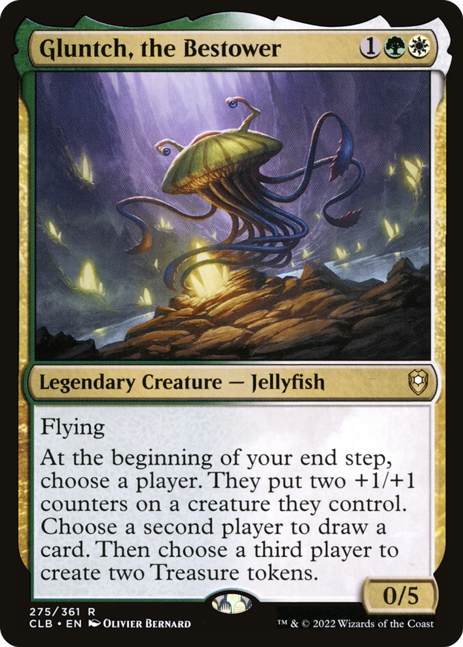Gluntch, the Bestower — Commander Legends: Battle for Baldur's Gate — Magic: The Gathering