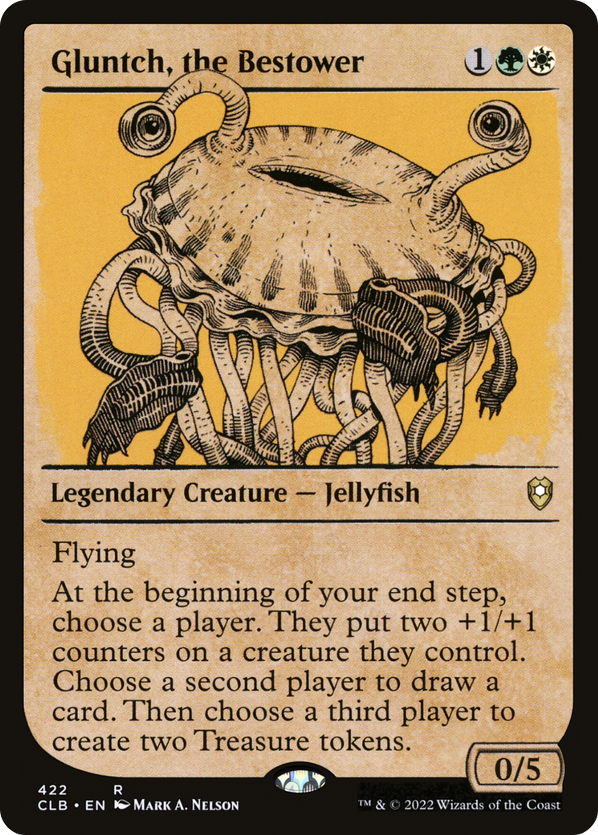 Gluntch, the Bestower — Commander Legends: Battle for Baldur's Gate — Magic: The Gathering