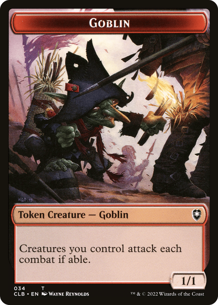 Goblin — Commander Legends: Battle for Baldur's Gate — Magic: The Gathering