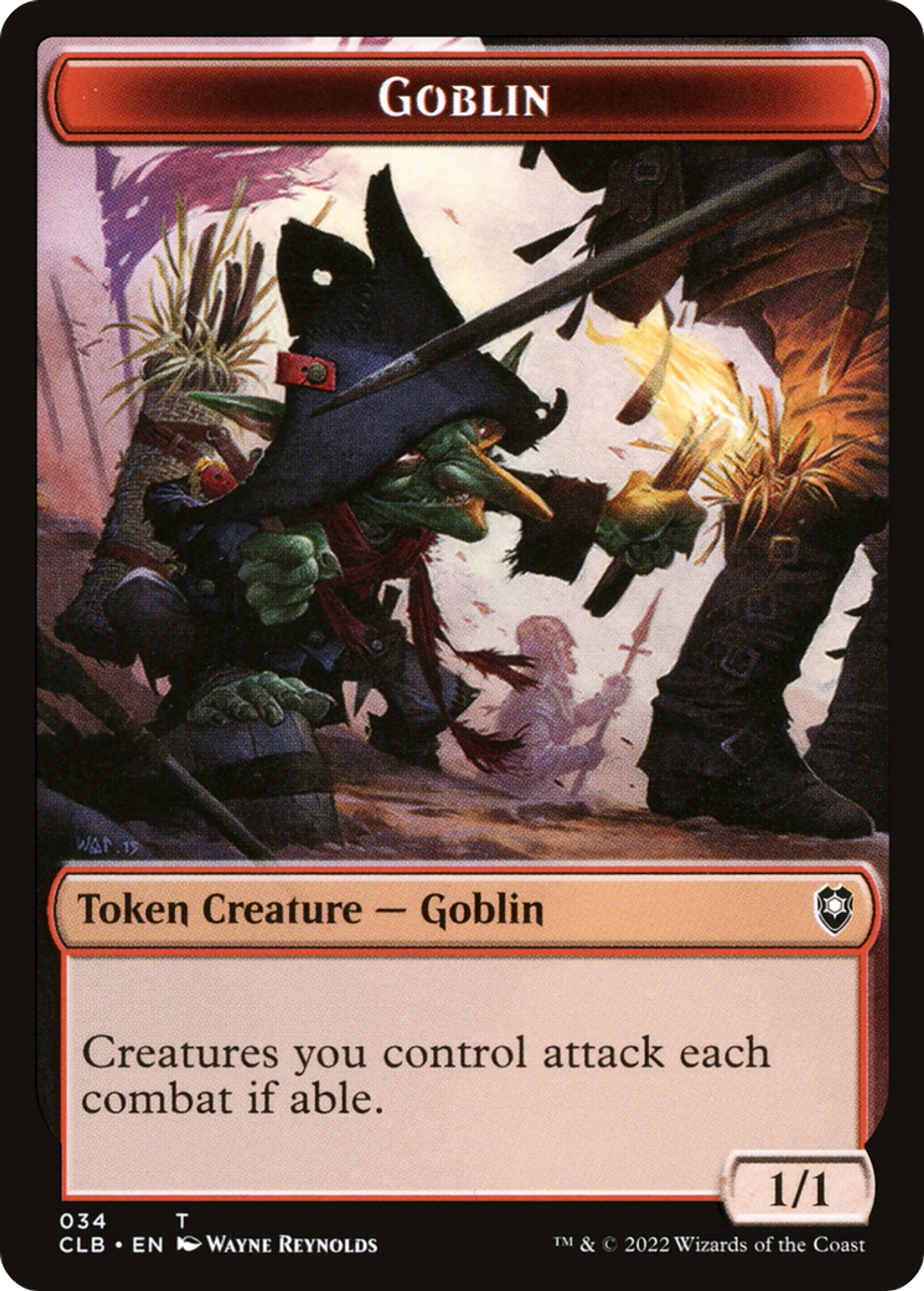 Goblin — Commander Legends: Battle for Baldur's Gate — Magic: The Gathering